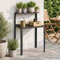 vidaXL Stół do przesadzania 100 x 50 x 104 cm Stal malowana proszkowo