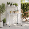 vidaXL Stół do przesadzania 80 x 50 x 104 cm Stal malowana proszkowo