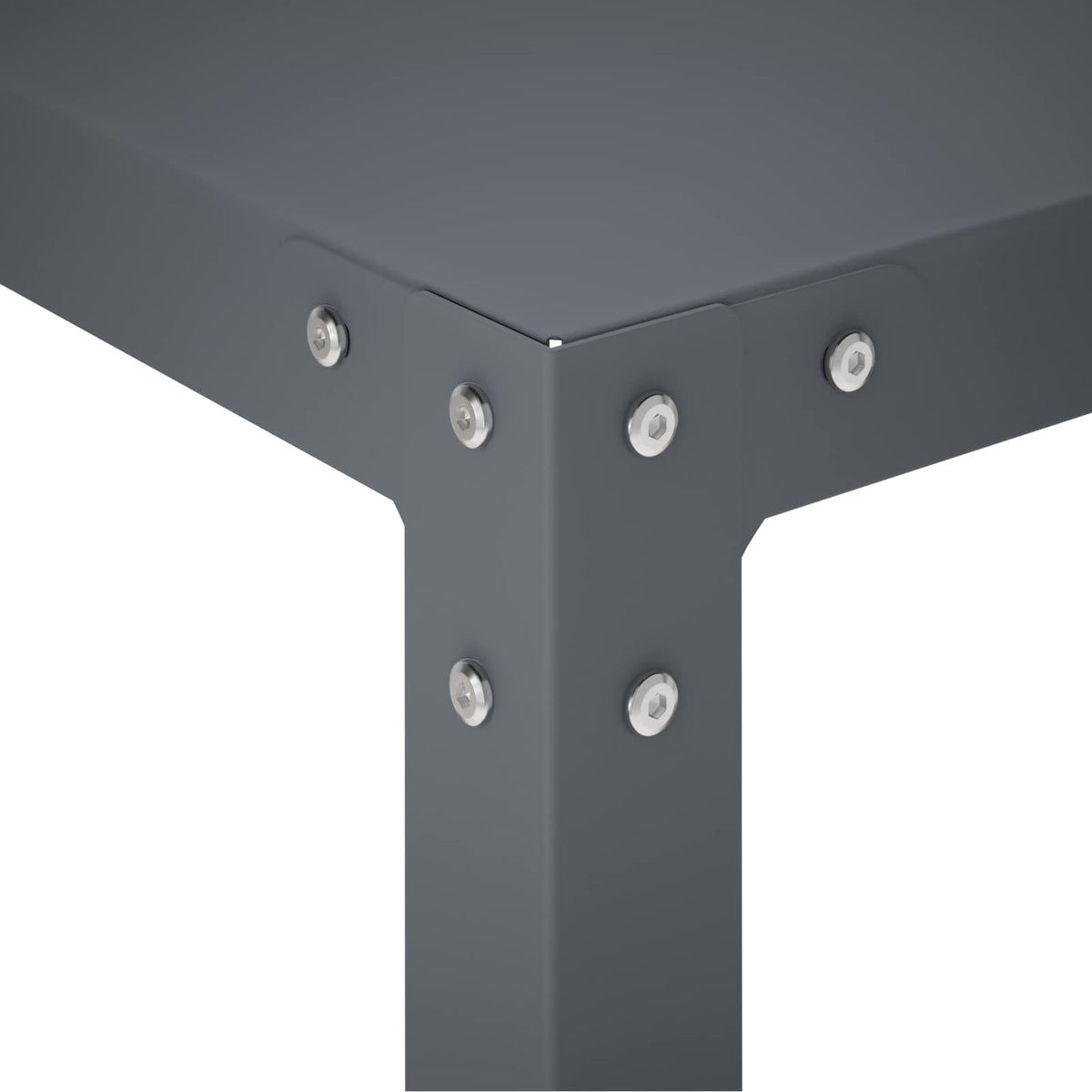 vidaXL Stół do przesadzania 60 x 50 x 104 cm Stal malowana proszkowo