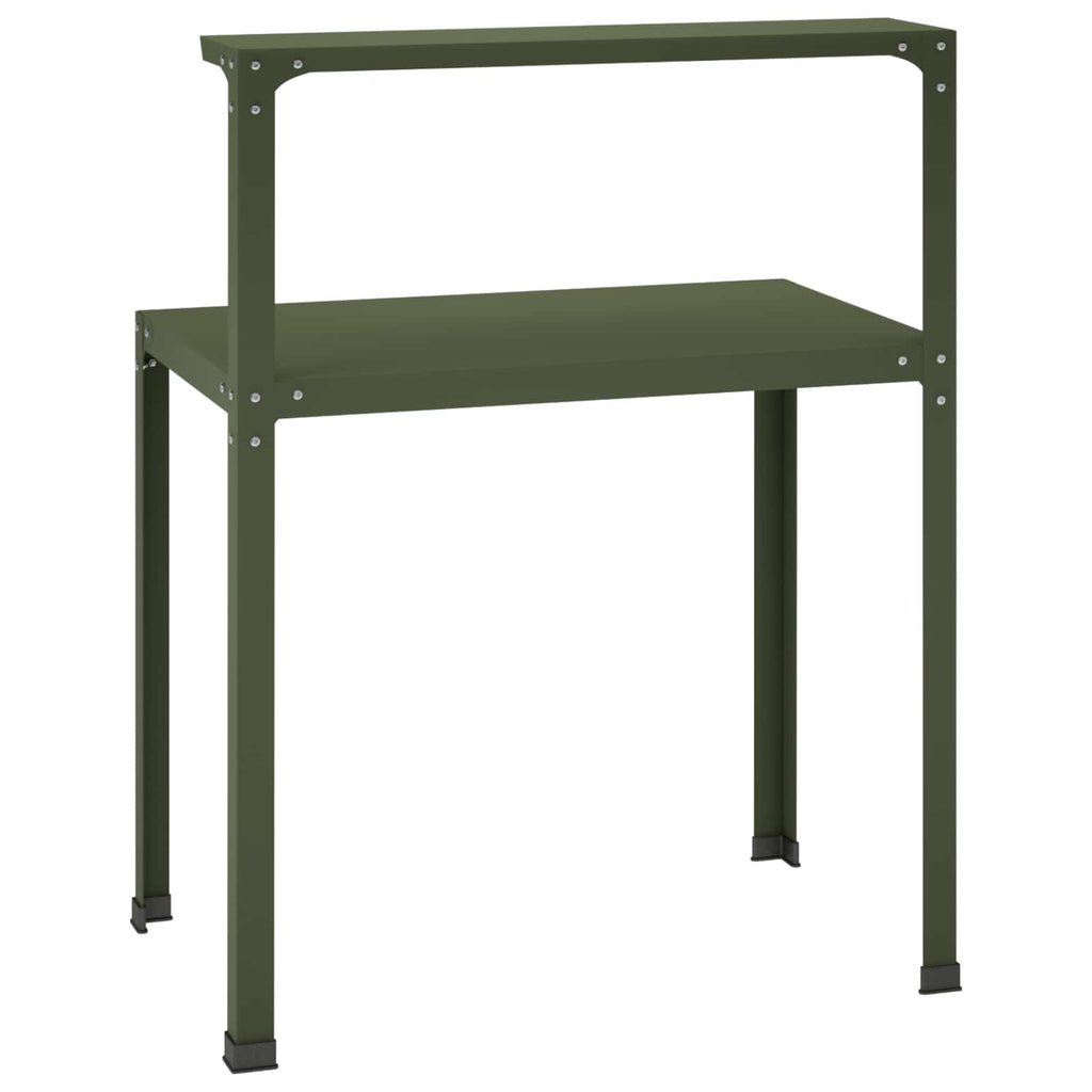 vidaXL Stół do przesadzania 60 x 50 x 104 cm Stal malowana proszkowo