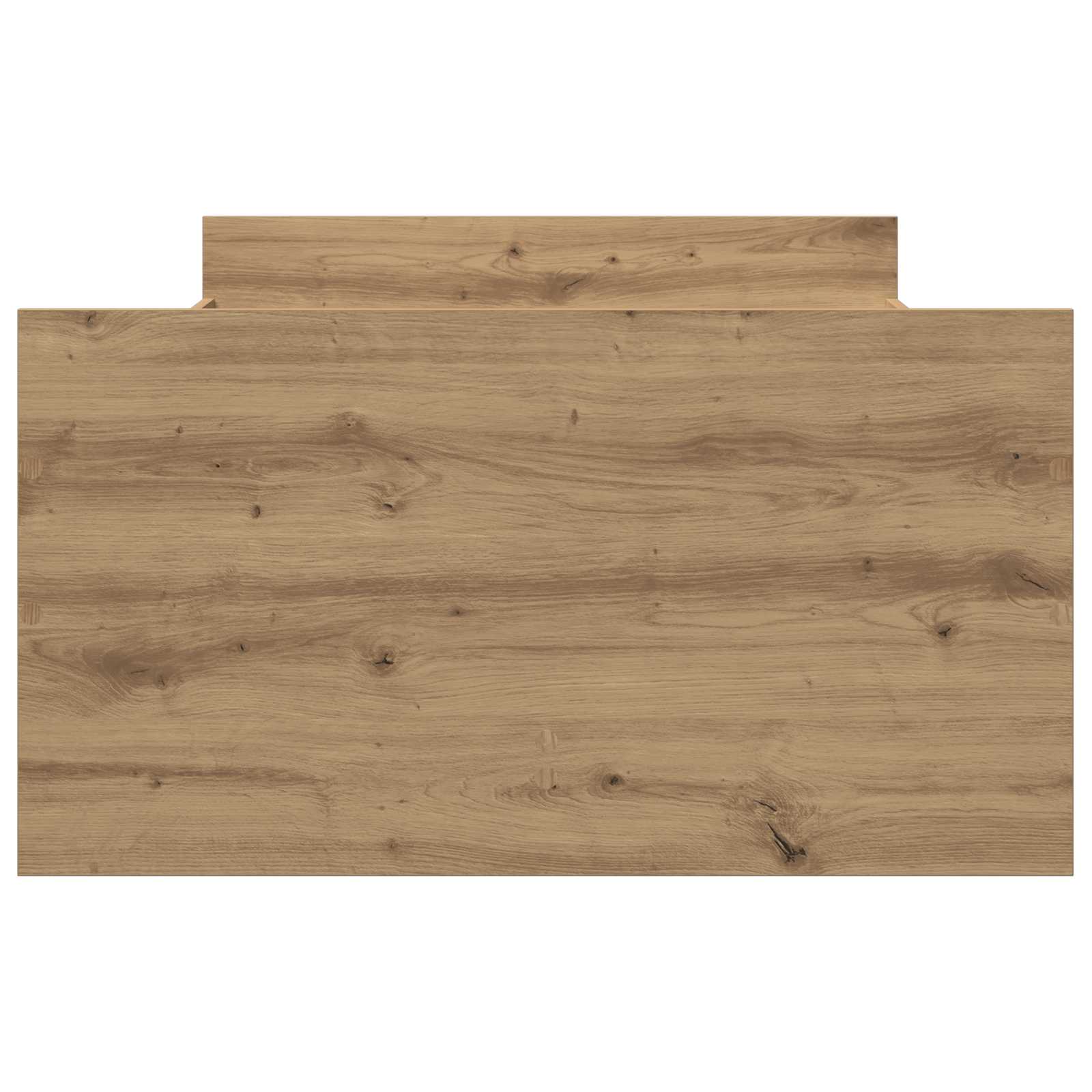 vidaXL Ramka łóżka Dąb artisan 100 x 200 cm Drewno inżynieryjne