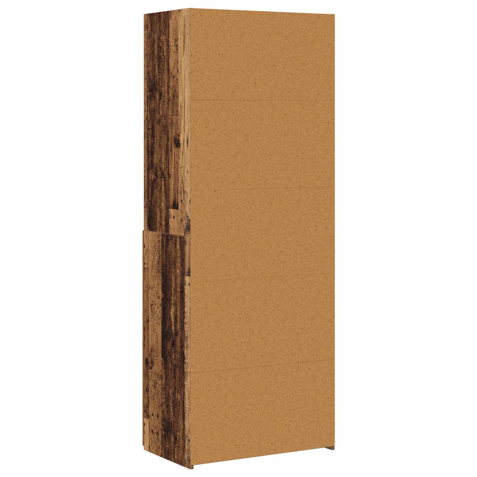 vidaXL Półka na książki stare drewno 30 x 42.4 x 185.2 cm