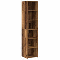 vidaXL Bufet Stare drewno 40 x 41 x 185 cm Drewno inżynieryjne