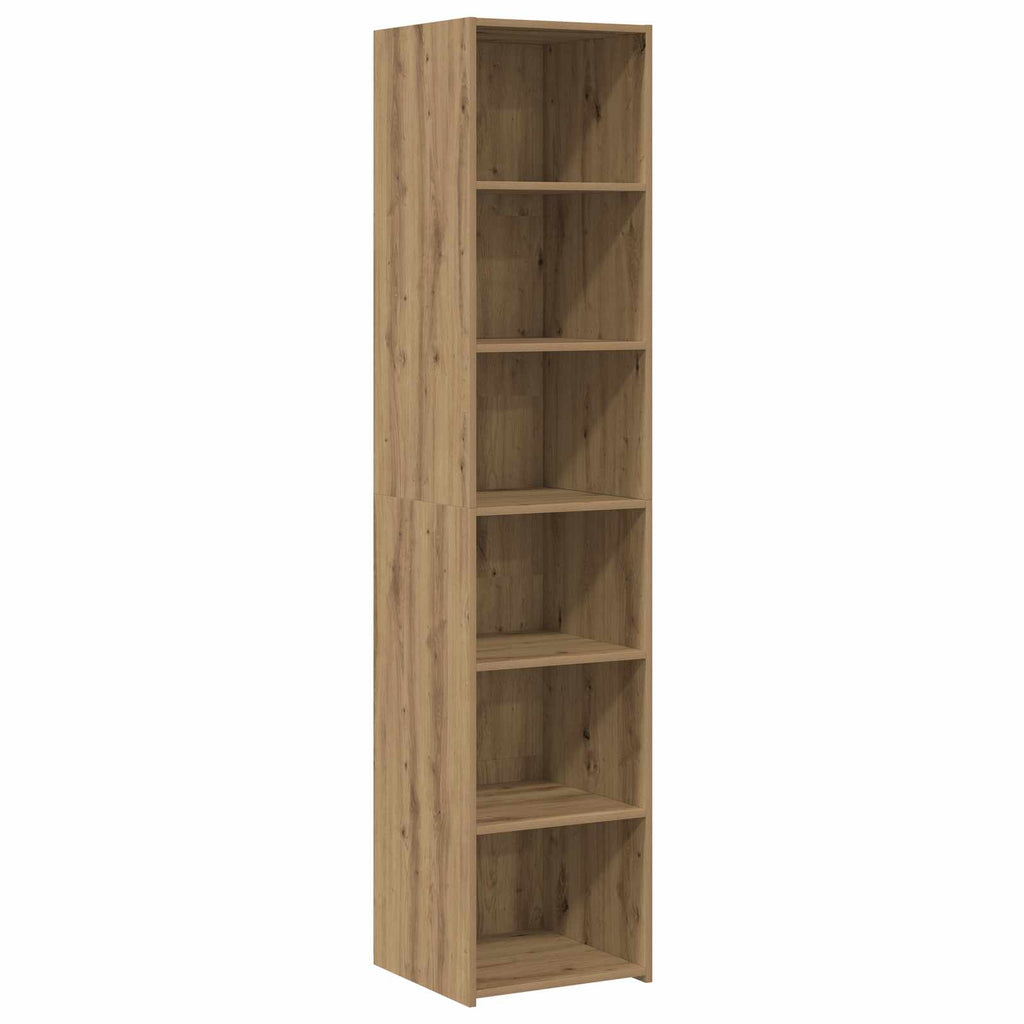 vidaXL Bufet Dąb artisan 40 x 41 x 185 cm Drewno inżynieryjne