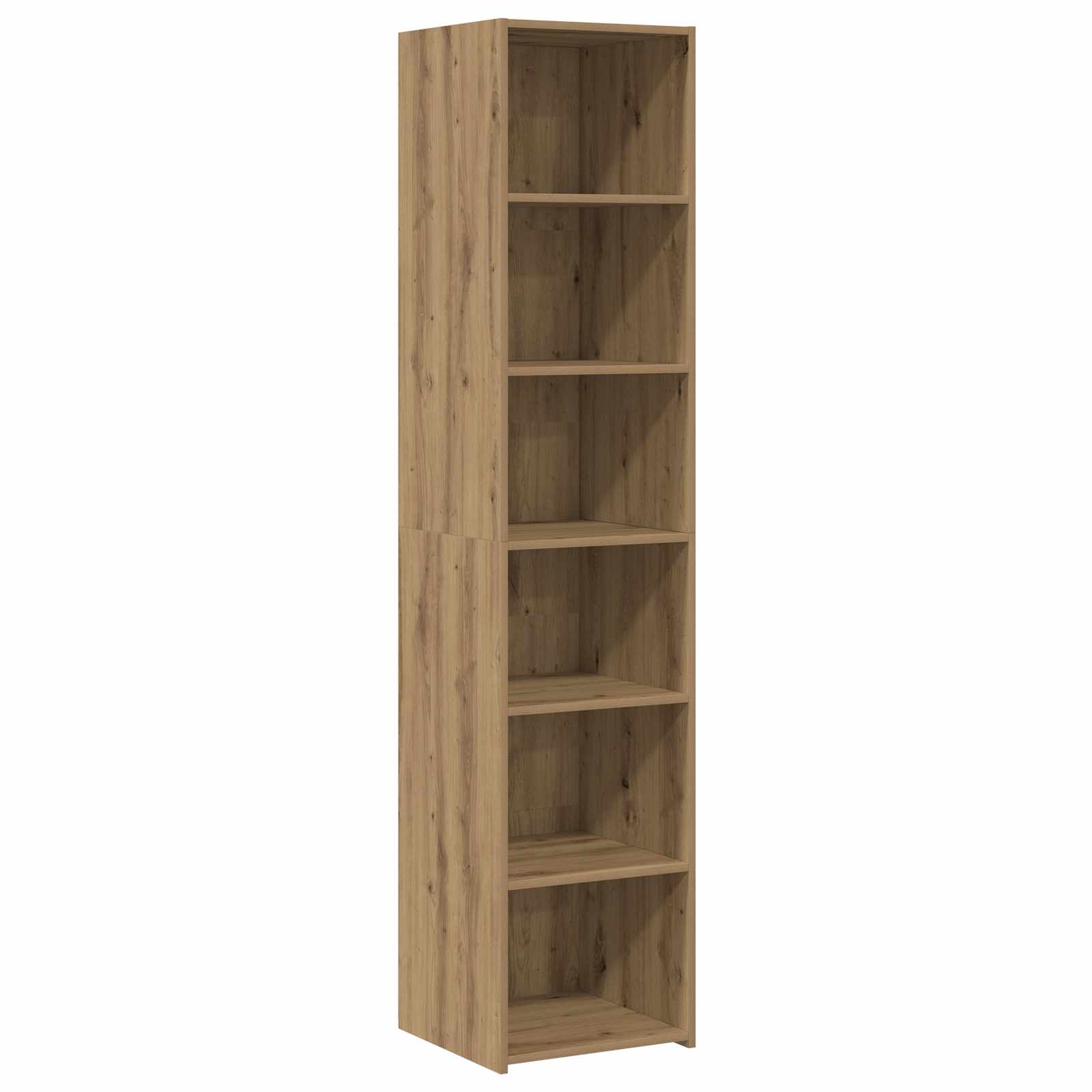 vidaXL Bufet Dąb artisan 40 x 41 x 185 cm Drewno inżynieryjne