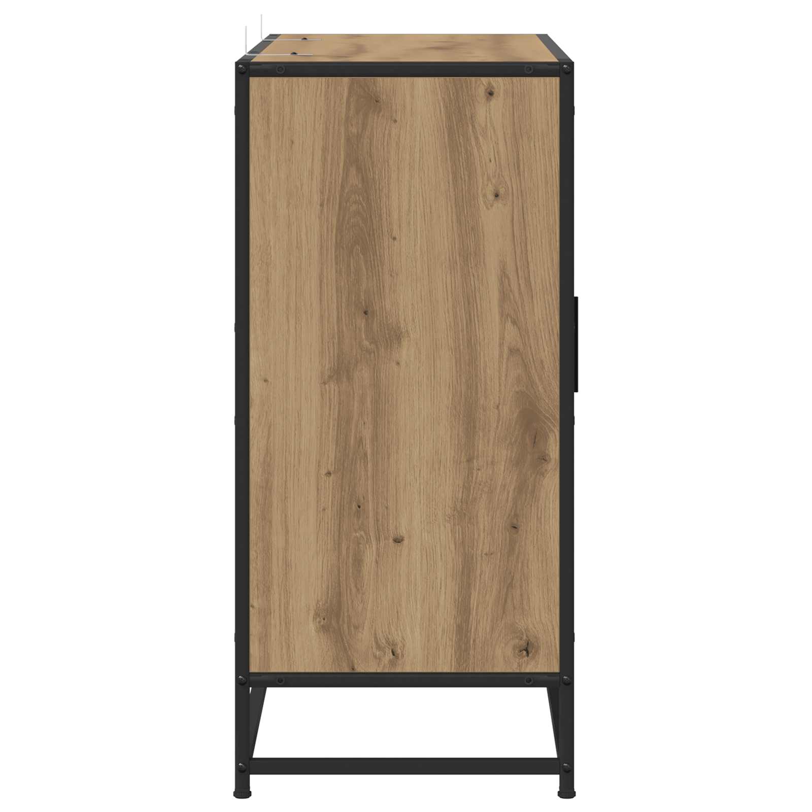 vidaXL Bufet Dąb artisan 92 x 35 x 76 cm Drewno inżynieryjne