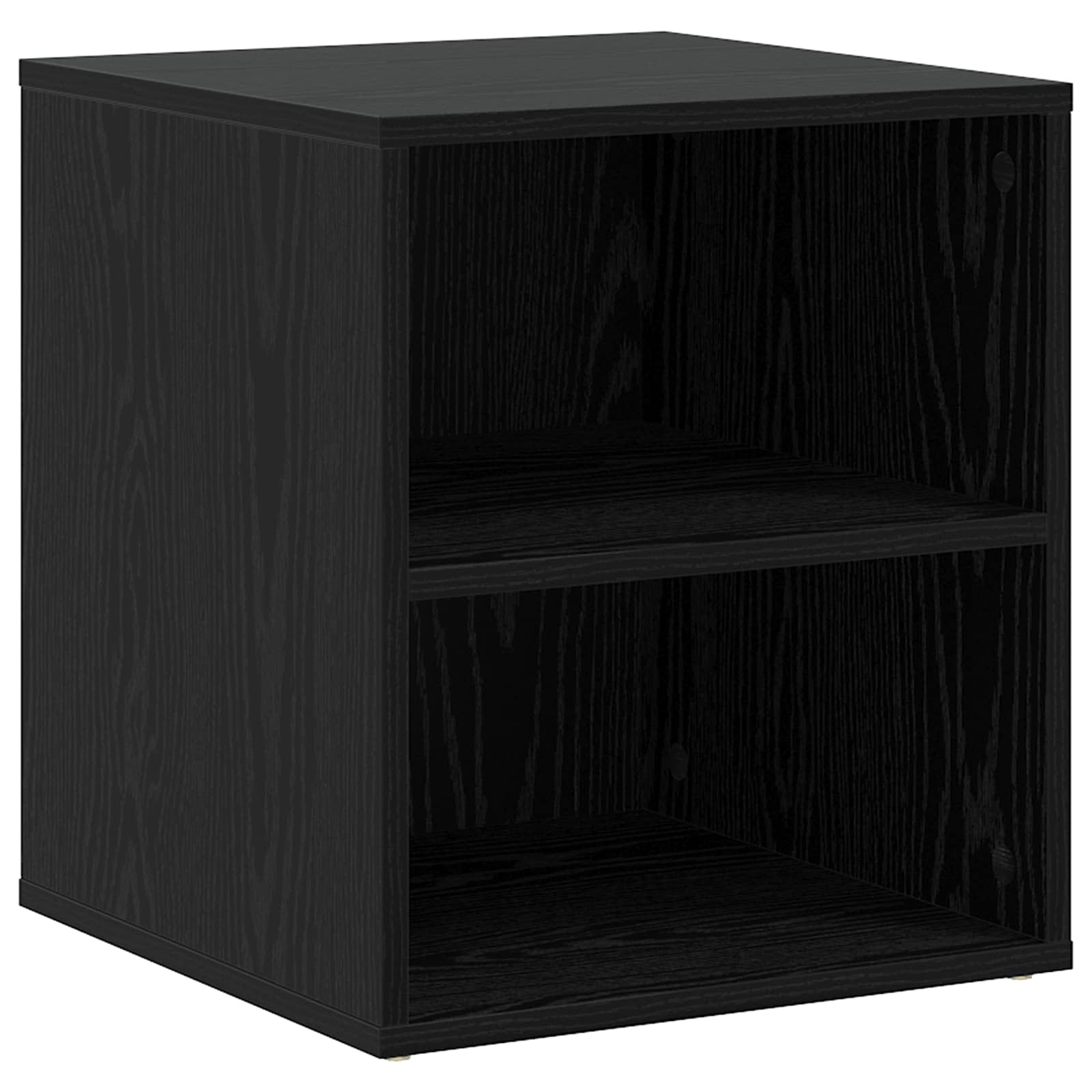 vidaXL Szafka narożna Czarny dąb 200 x 40 x 45 cm Drewno inżynieryjne