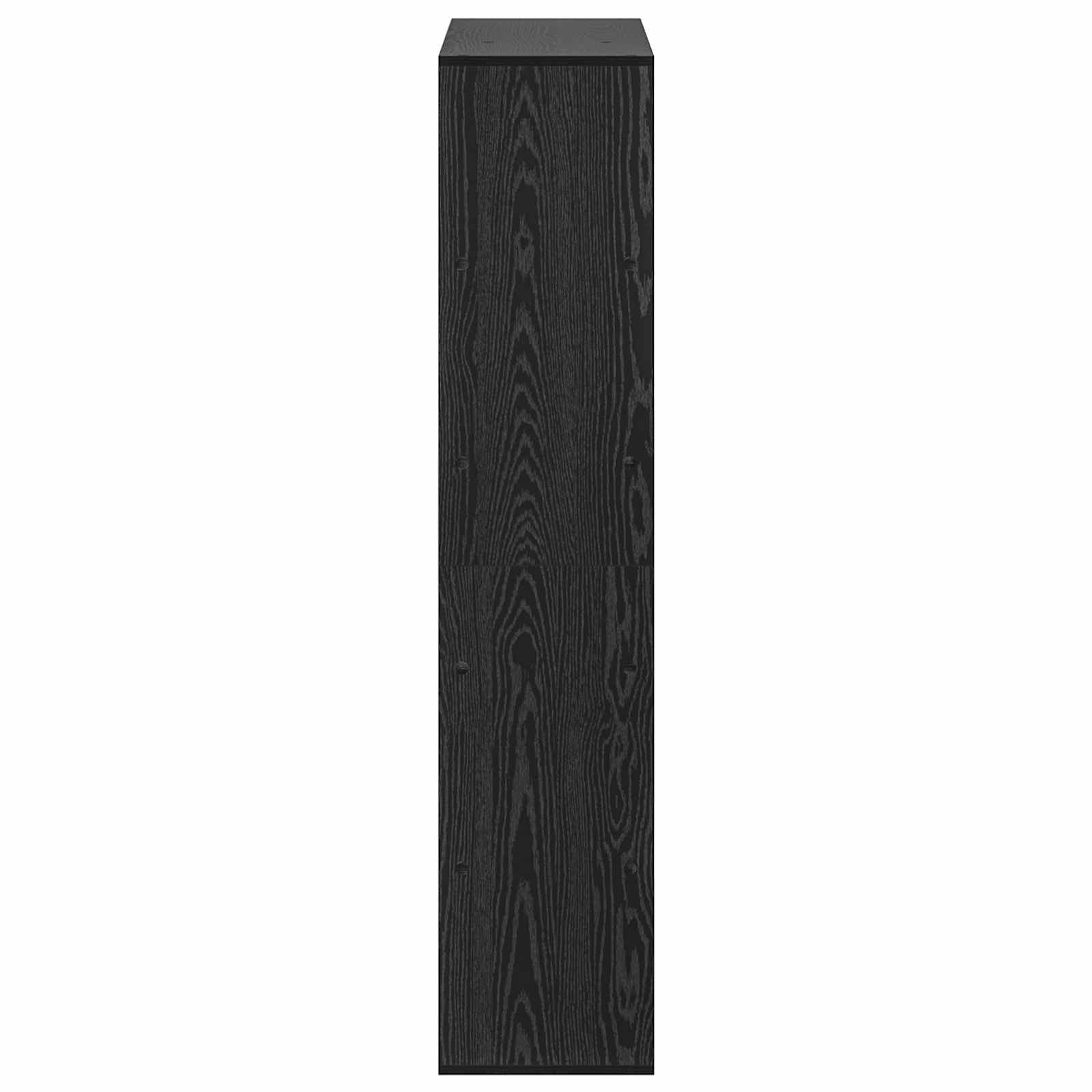 vidaXL Półka na książki Czarny dąb 100 x 33 x 156,5 cm
