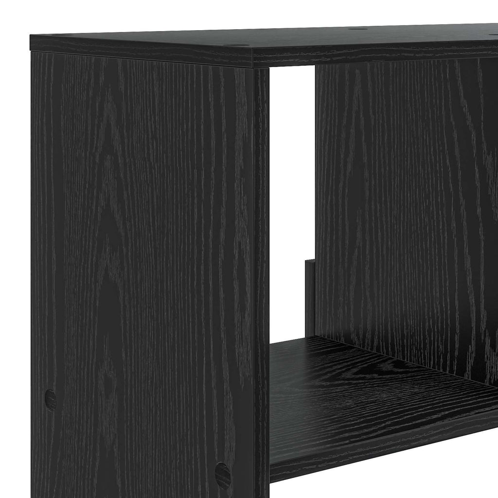 vidaXL Półka na książki Czarny dąb 100 x 33 x 156,5 cm