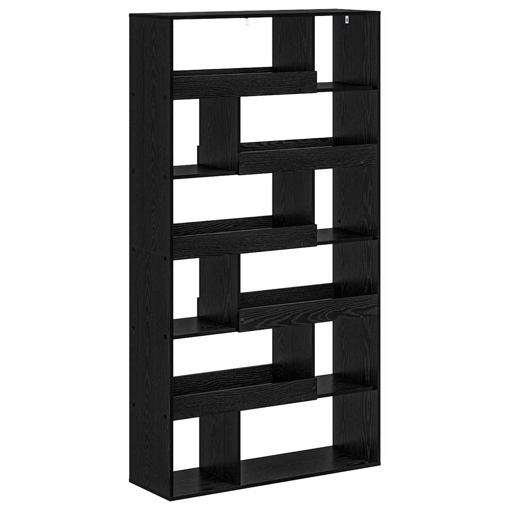 vidaXL Półka na książki Czarny dąb 100 x 33 x 156,5 cm