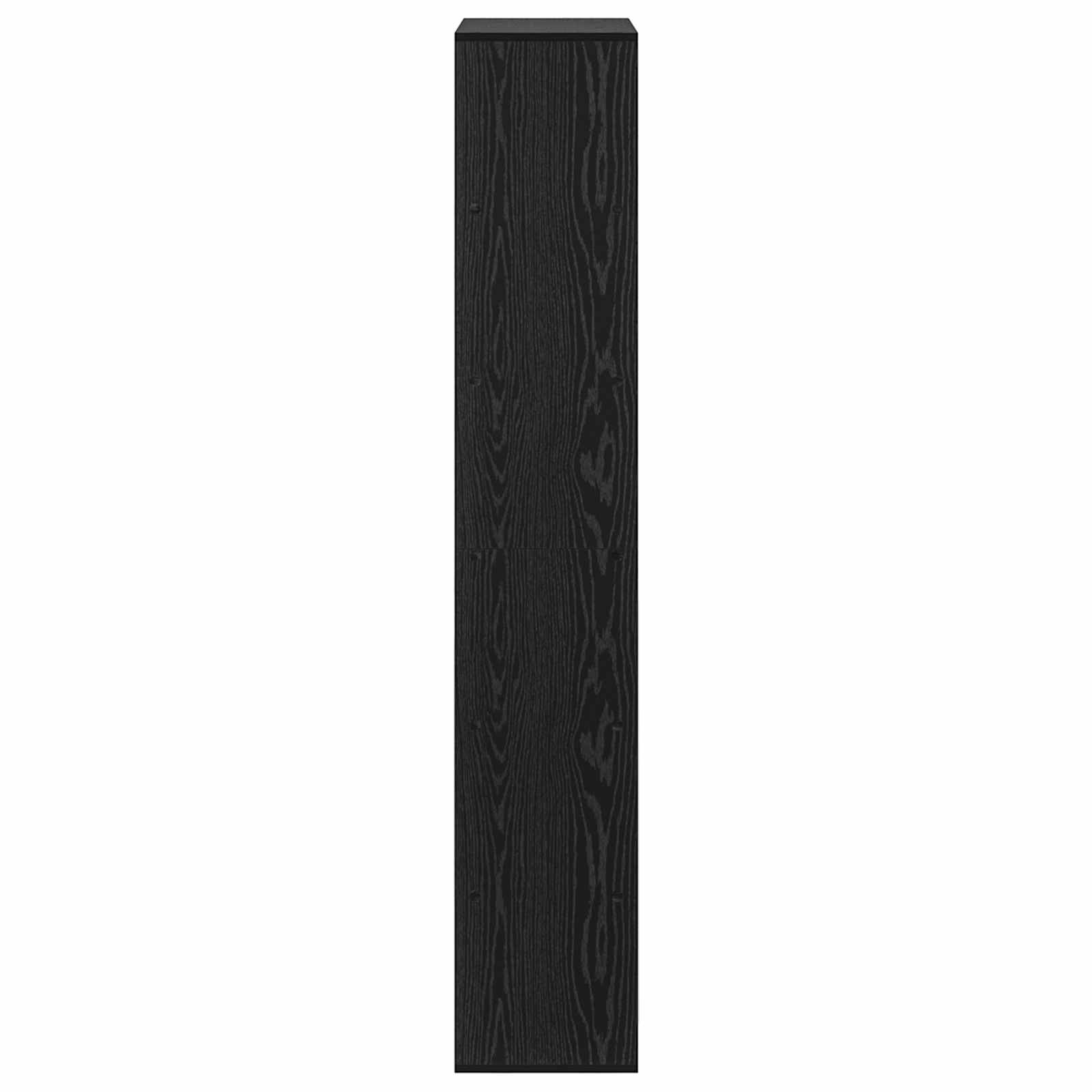 vidaXL Półka na książki Czarny dąb 100 x 33 x 156,5 cm