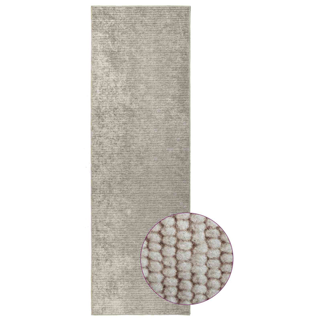 vidaXL Dywan Beżowy 80 x 100 cm 100% poliester 3 mm Można prać