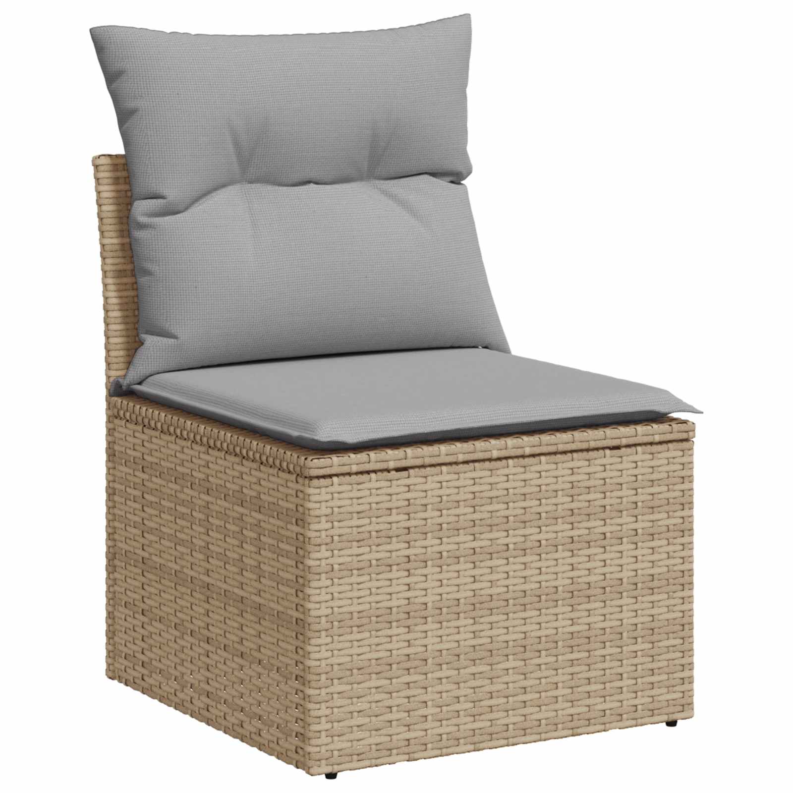 vidaXL Zestaw Sof 6 szt. Beżowy i jasnoszary