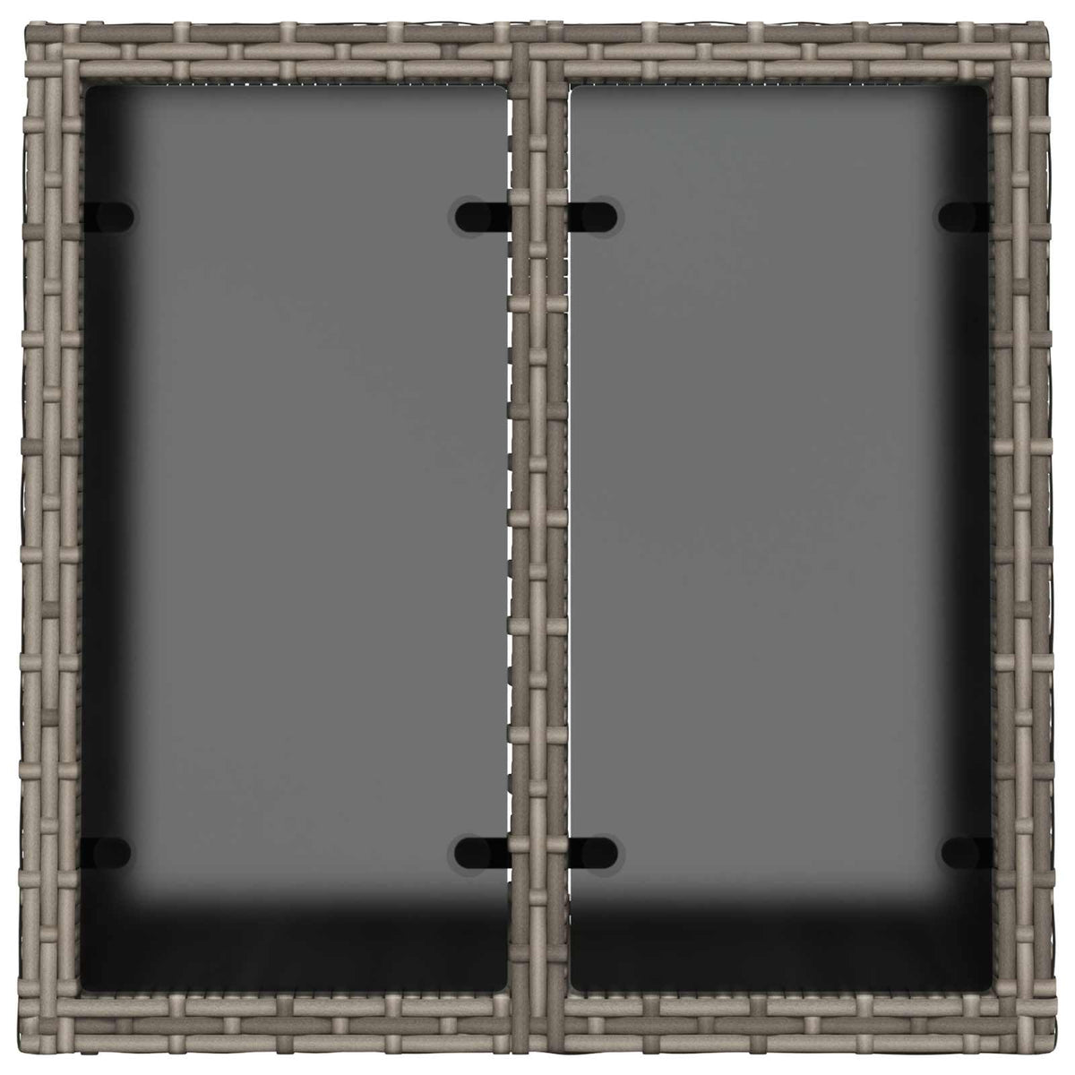 vidaXL Zestaw Sof 8 szt. Szary i granatowy 55 x 55 x 37 cm