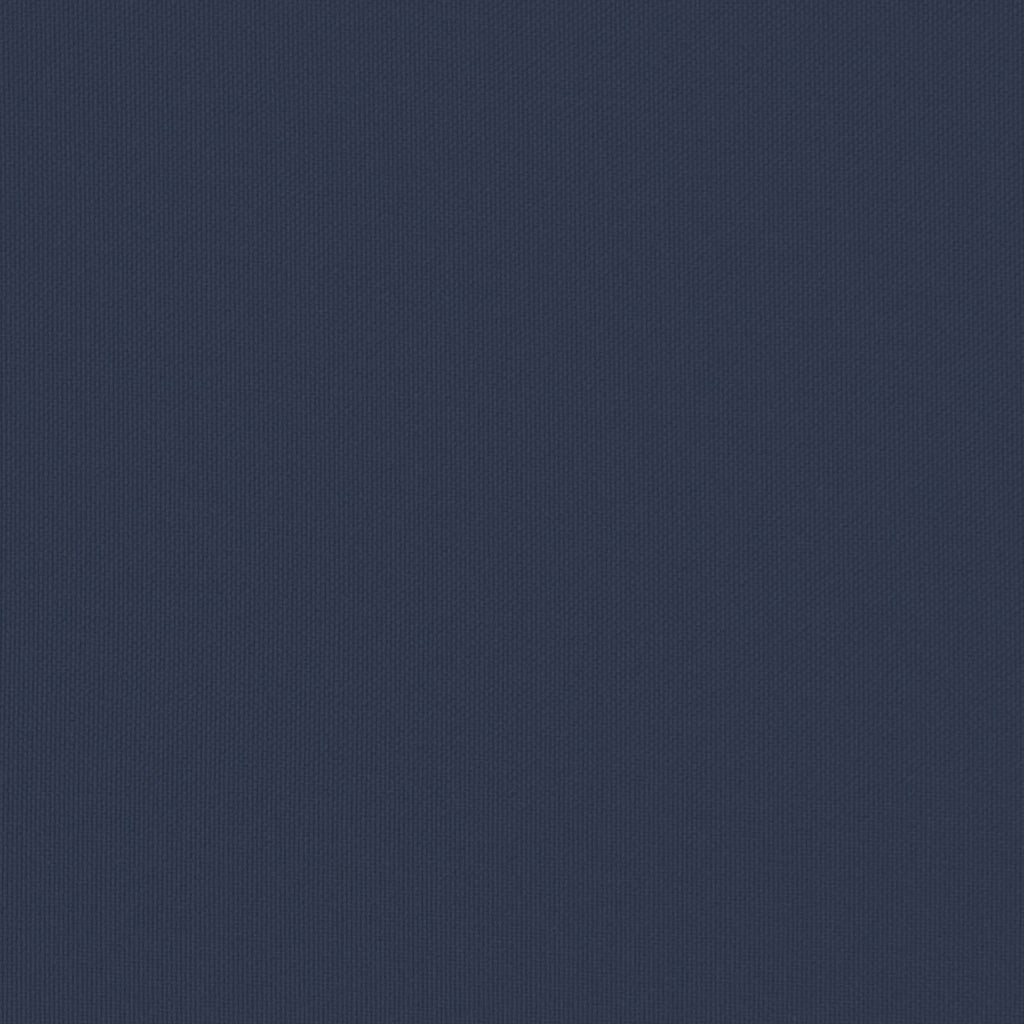 vidaXL Zestaw Sof 7 szt. Szary i granatowy Rattan polietylenowy i stal