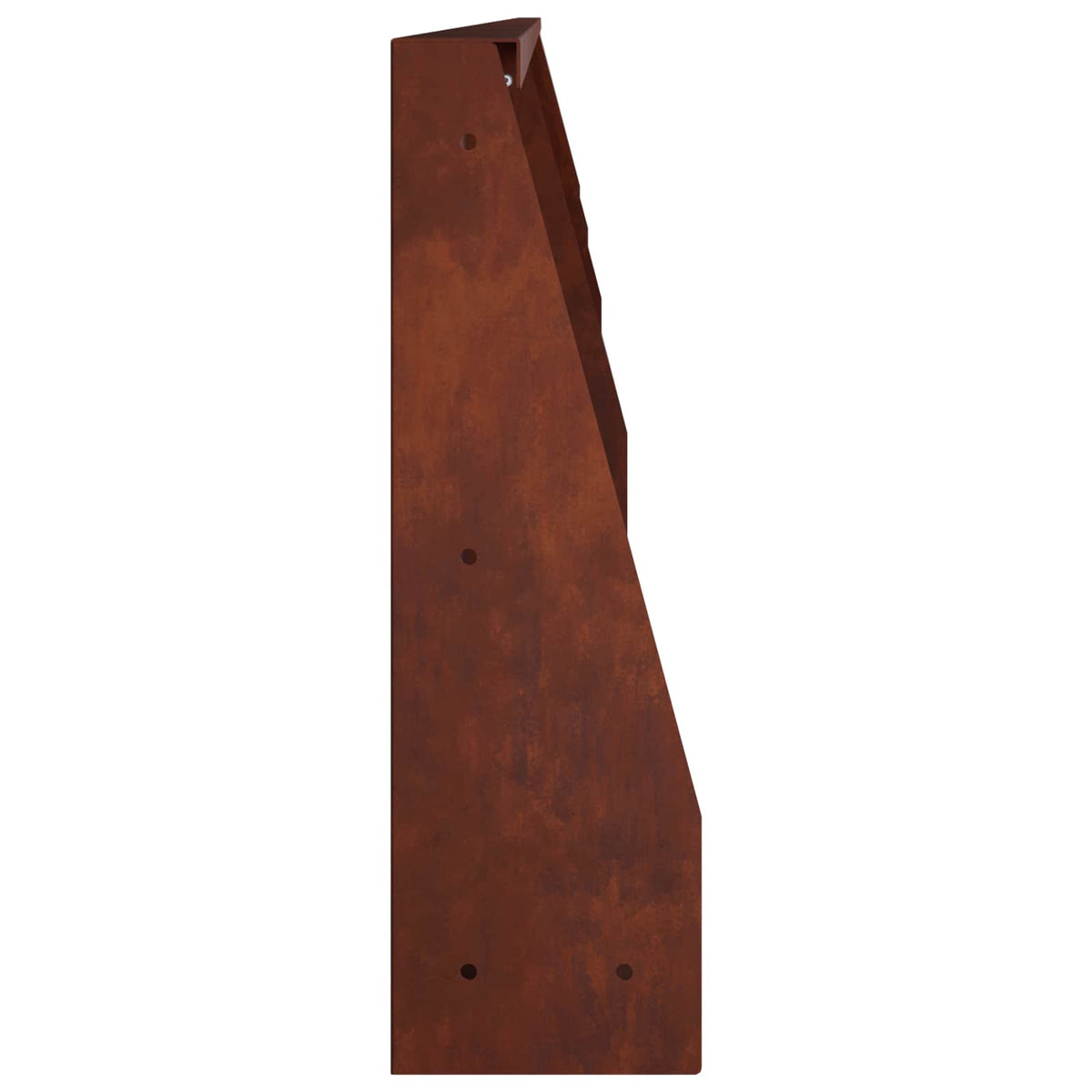 vidaXL Mur oporowy 4 szt. 100 x 12 x 40 cm Stal kortenowska Rdzawy