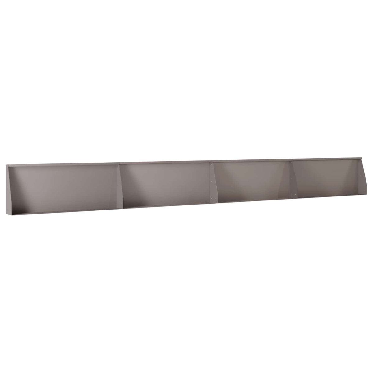 vidaXL Mur oporowy 4 szt. 100 x 12 x 50 cm Stal kortenowska Rdzawy