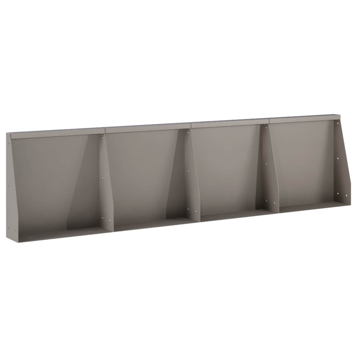 vidaXL Mur oporowy 4 szt. 40 x 12 x 30 cm Stal kortenowska Rdzawy