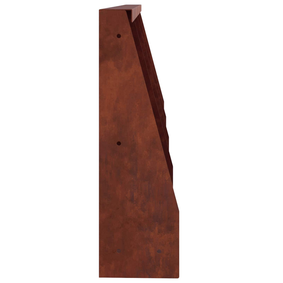 vidaXL Mur oporowy 4 szt. 40 x 12 x 40 cm Stal kortenowska Rdzawy