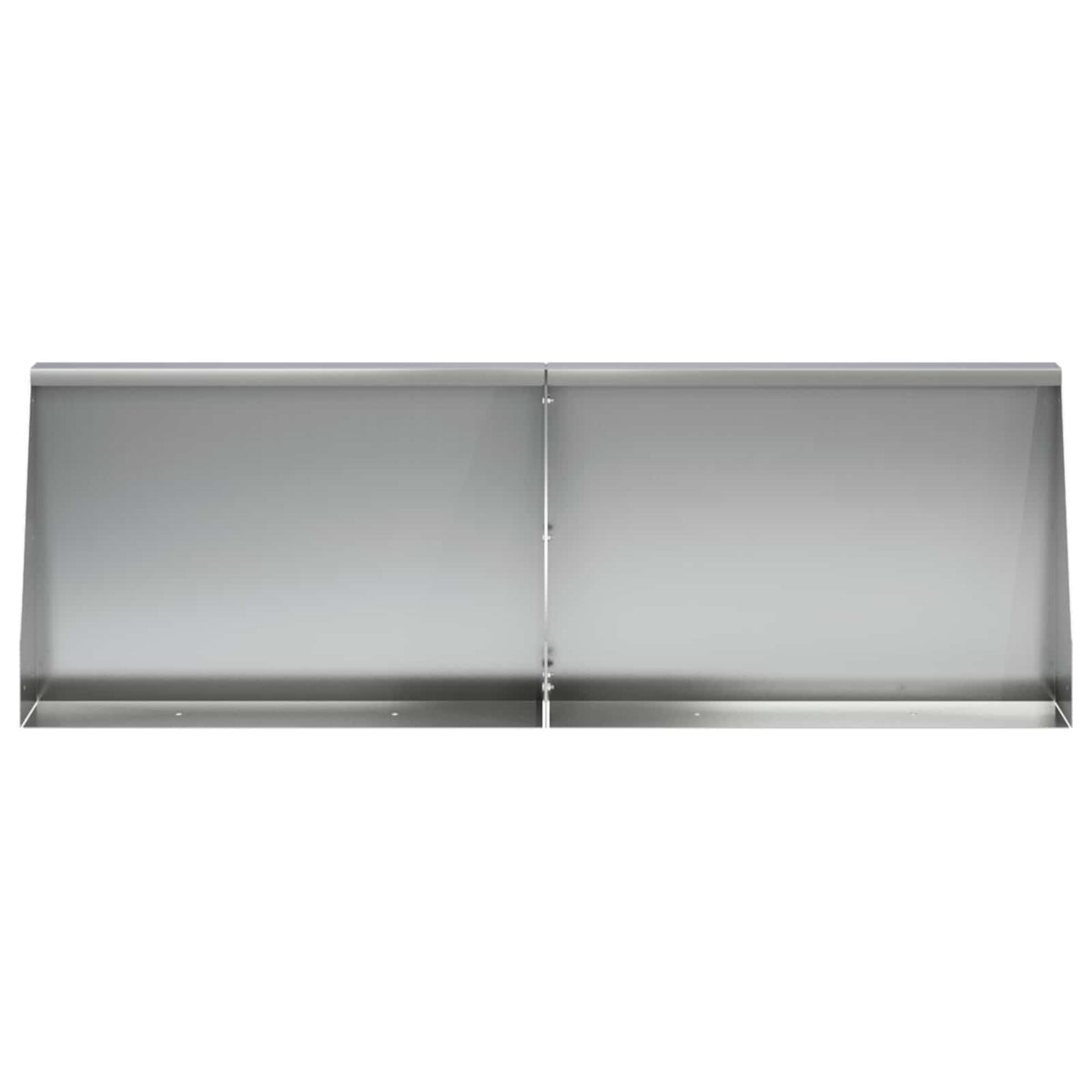 vidaXL Mur oporowy 4 szt. 60 x 12 x 30 cm Stal ocynkowana srebrny