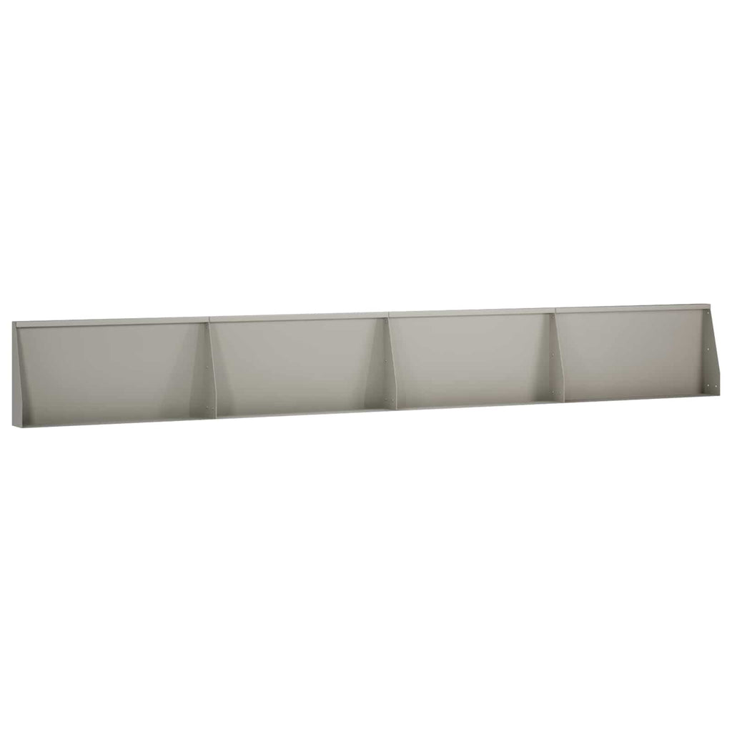 vidaXL Mur oporowy 4 szt. 80 x 12 x 30 cm Stal kortenowska Rdzawy