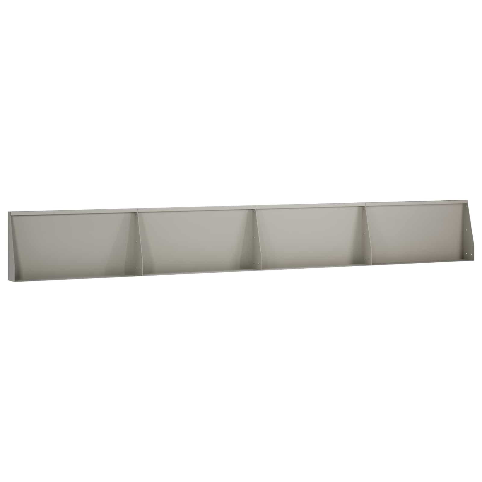vidaXL Mur oporowy 4 szt. 80 x 12 x 30 cm Stal kortenowska Rdzawy