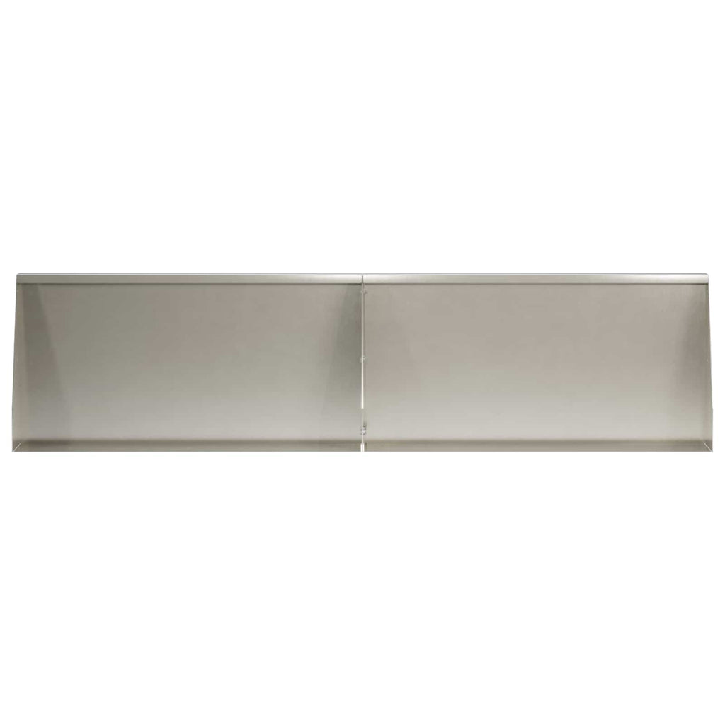 vidaXL Mur oporowy 4 szt. 80 x 12 x 40 cm Stal nierdzewna srebrny