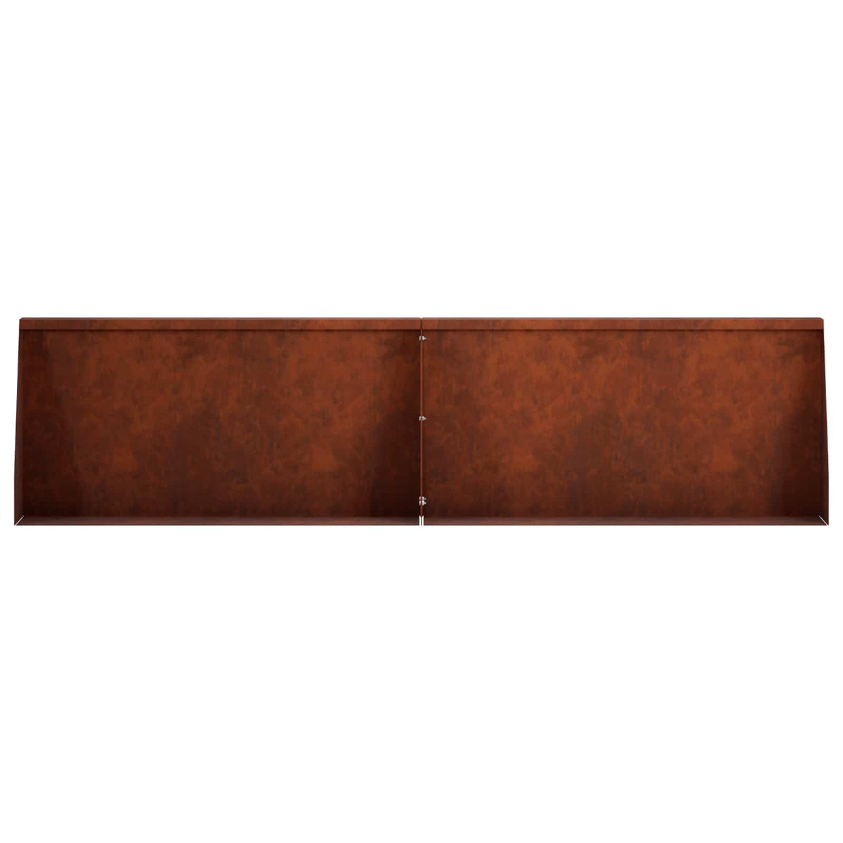 vidaXL Mur oporowy 4 szt. 80 x 12 x 50 cm Stal kortenowska Rdzawy