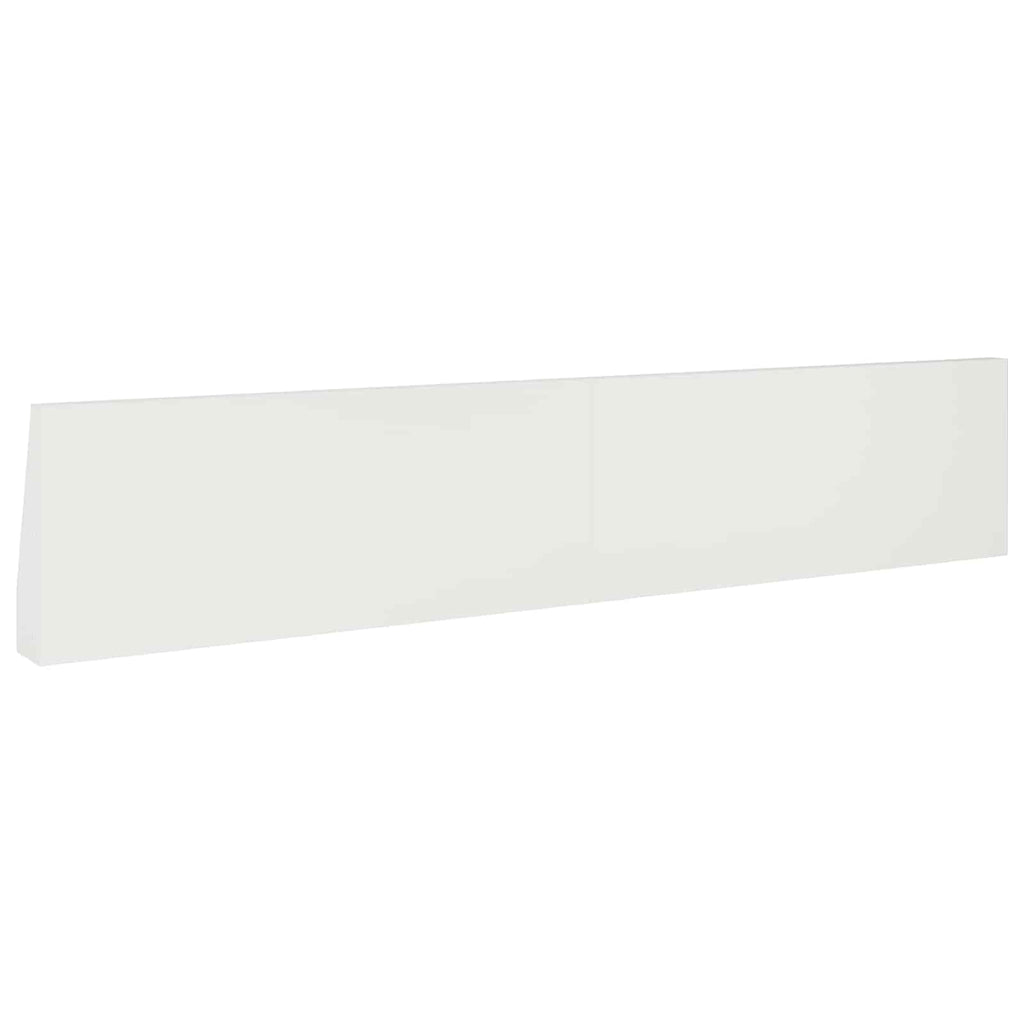 vidaXL Mur oporowy 6 szt. 100 x 12 x 30 cm Stal Biały