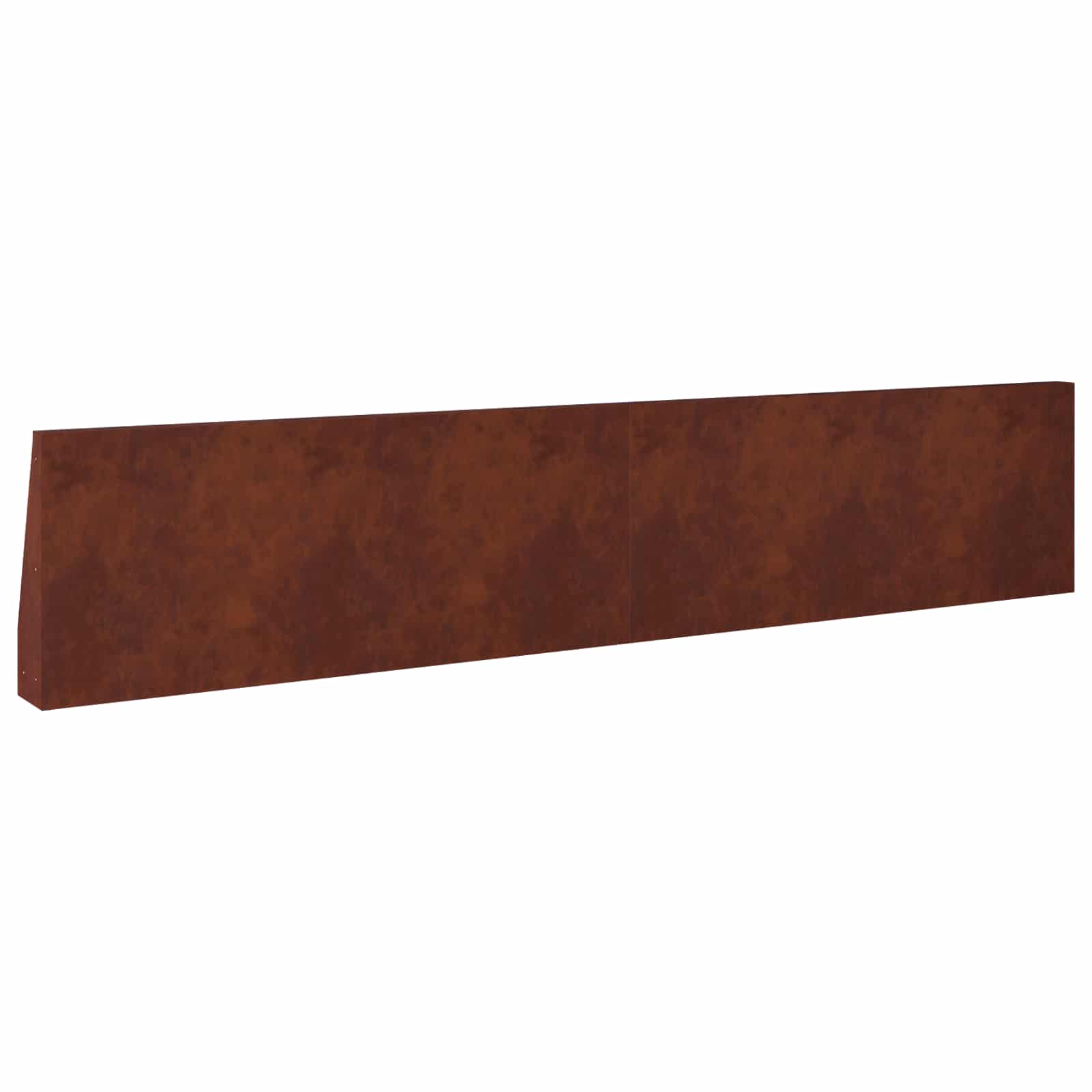 vidaXL Mur oporowy 6 szt. 100 x 12 x 30 cm Stal kortenowska Rdzawy
