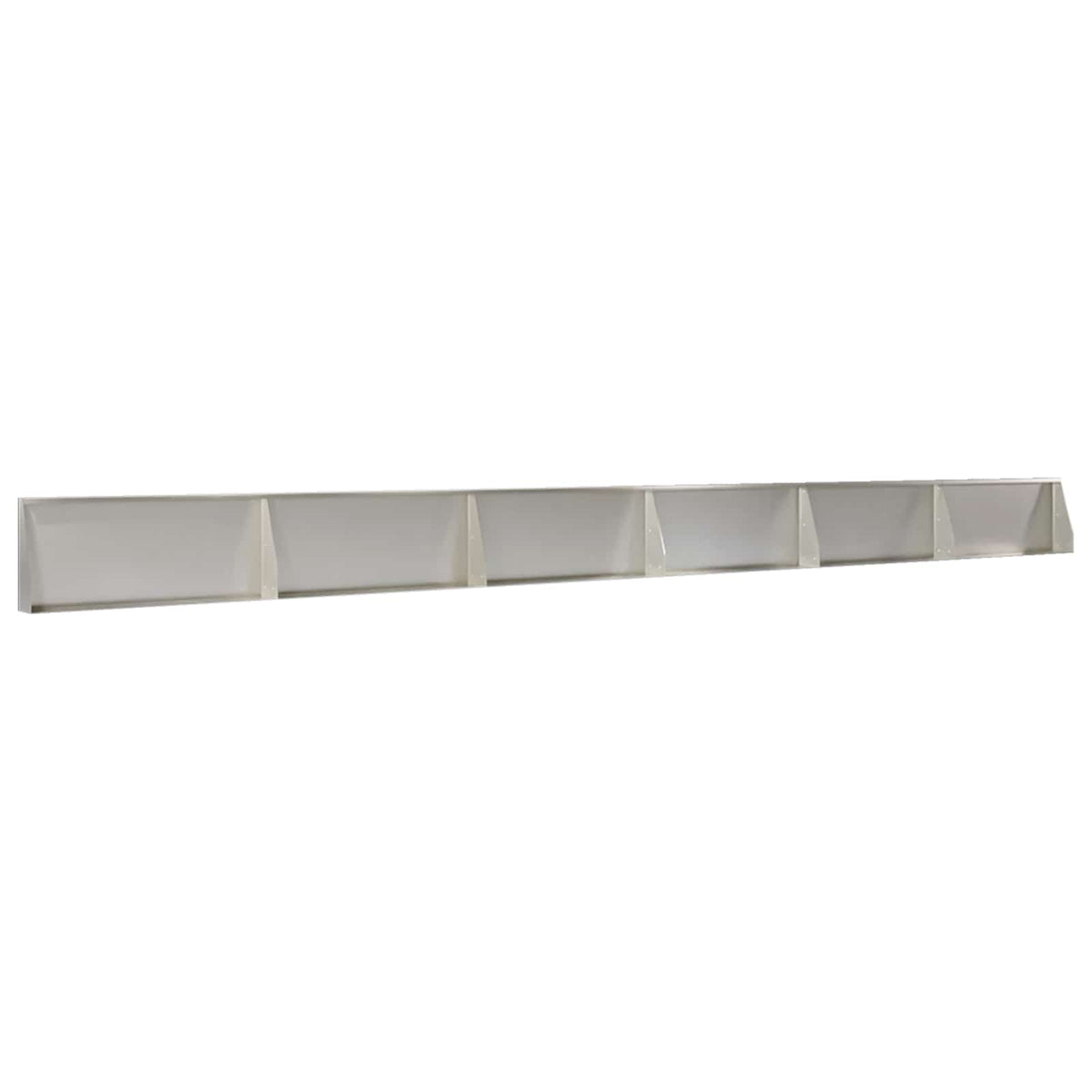vidaXL Mur oporowy 6 szt. 100 x 12 x 50 cm Stal nierdzewna srebrny
