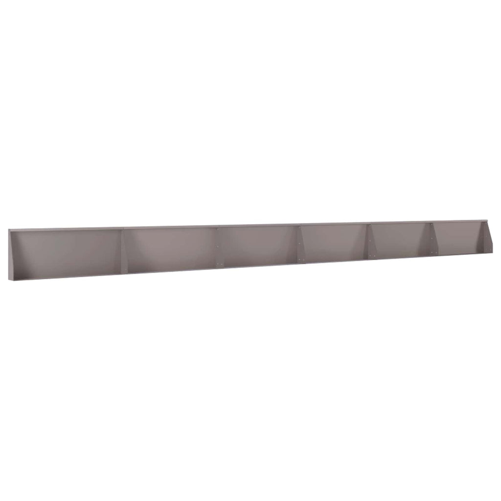 vidaXL Mur oporowy 6 szt. 100 x 12 x 50 cm Stal kortenowska Rdzawy