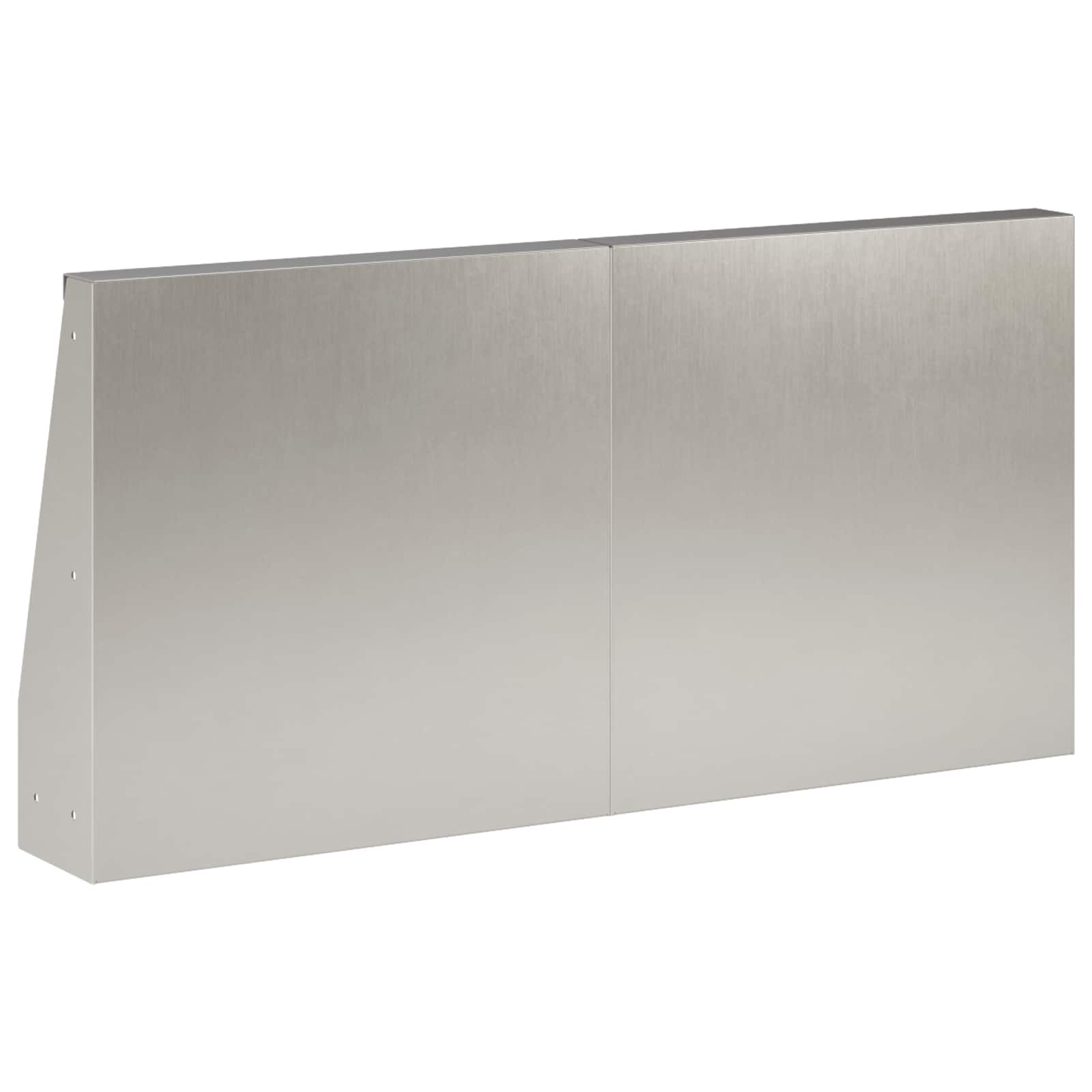 vidaXL Mur oporowy 6 szt. 40 x 12 x 30 cm Stal nierdzewna srebrny