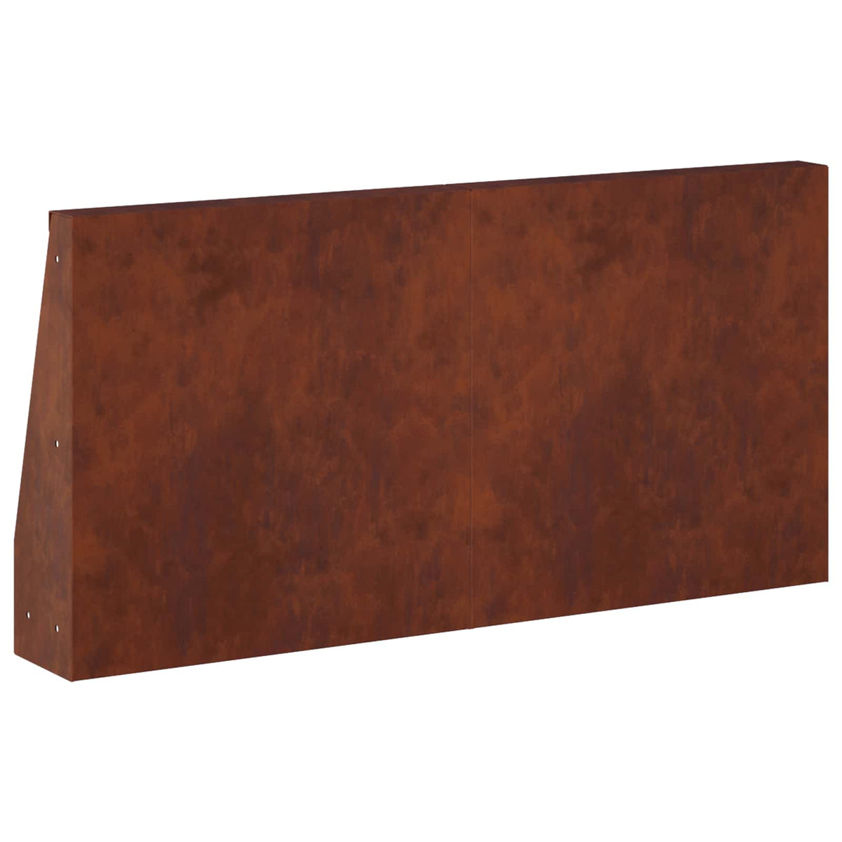 vidaXL Mur oporowy 6 szt. 40 x 12 x 30 cm Stal kortenowska Rdzawy