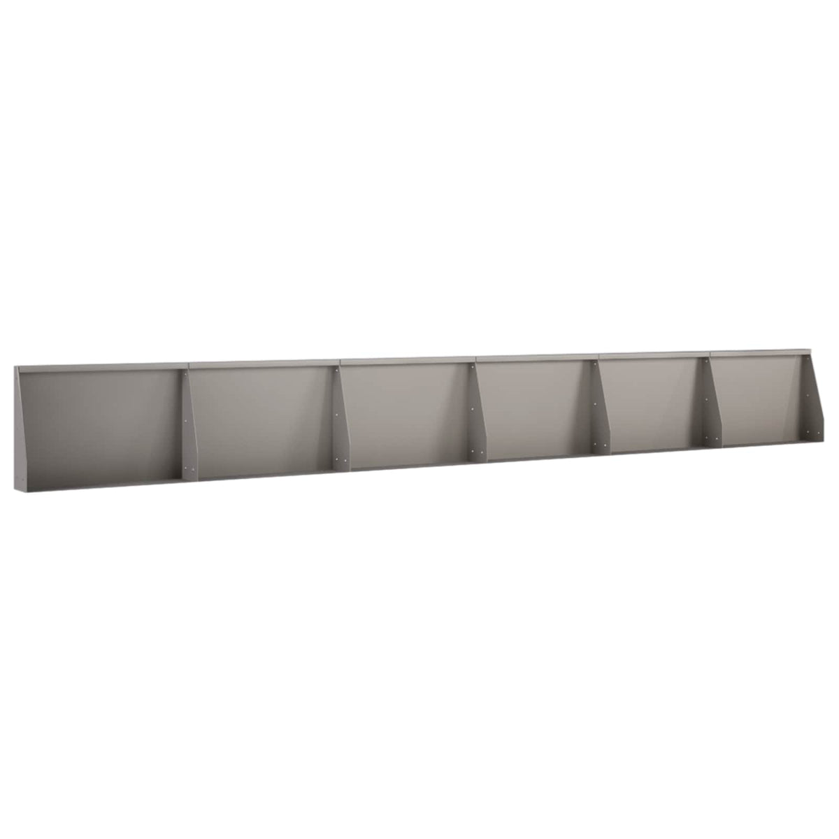 vidaXL Mur oporowy 6 szt. 60 x 12 x 30 cm Stal kortenowska Rdzawy