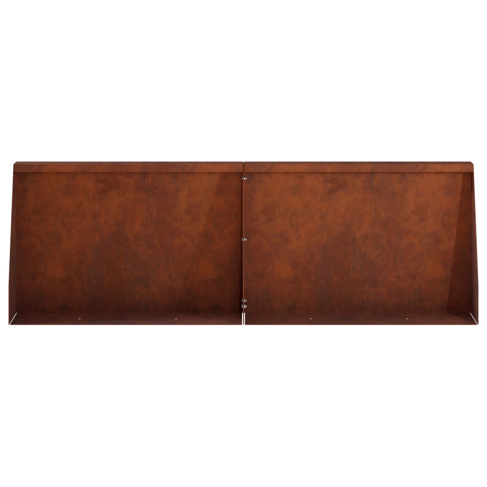 vidaXL Mur oporowy 6 szt. 60 x 12 x 30 cm Stal kortenowska Rdzawy