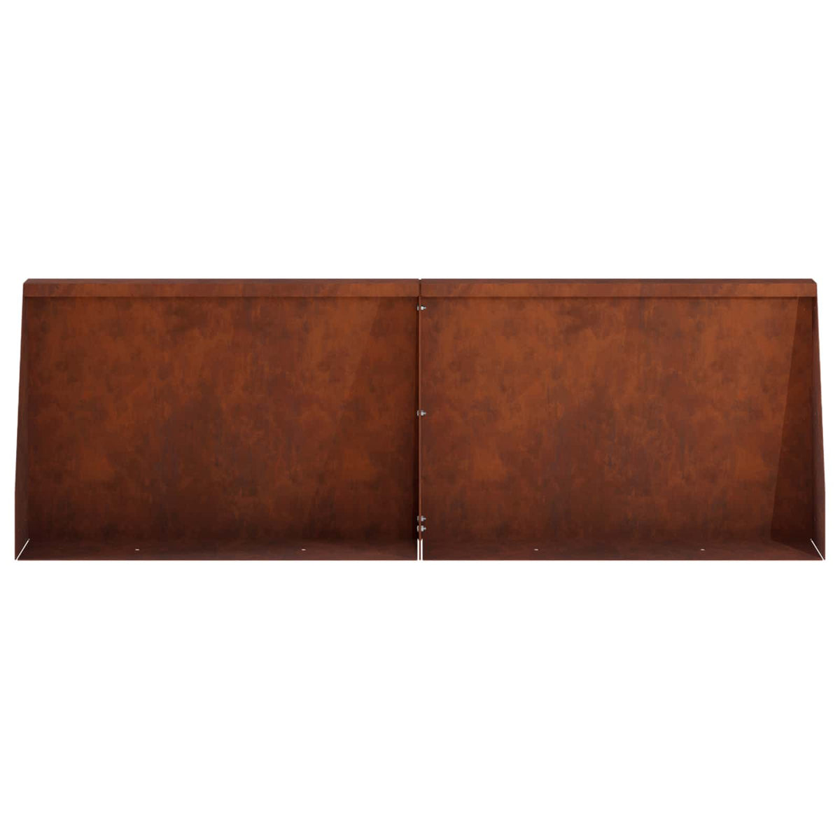vidaXL Mur oporowy 6 szt. 60 x 12 x 40 cm Stal kortenowska Rdzawy