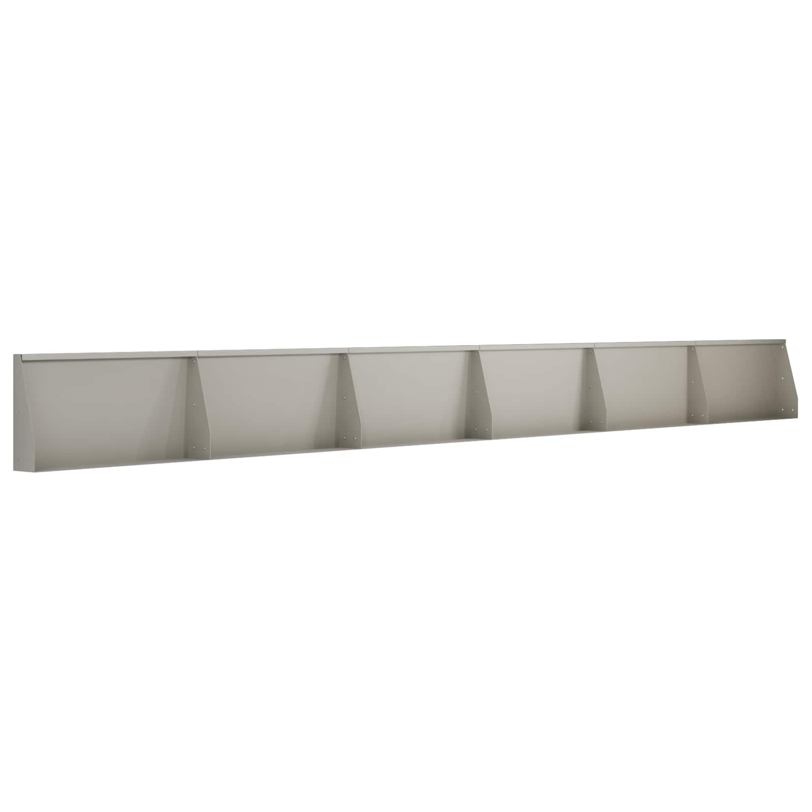 vidaXL Mur oporowy 6 szt. 80 x 12 x 30 cm Stal kortenowska Rdzawy