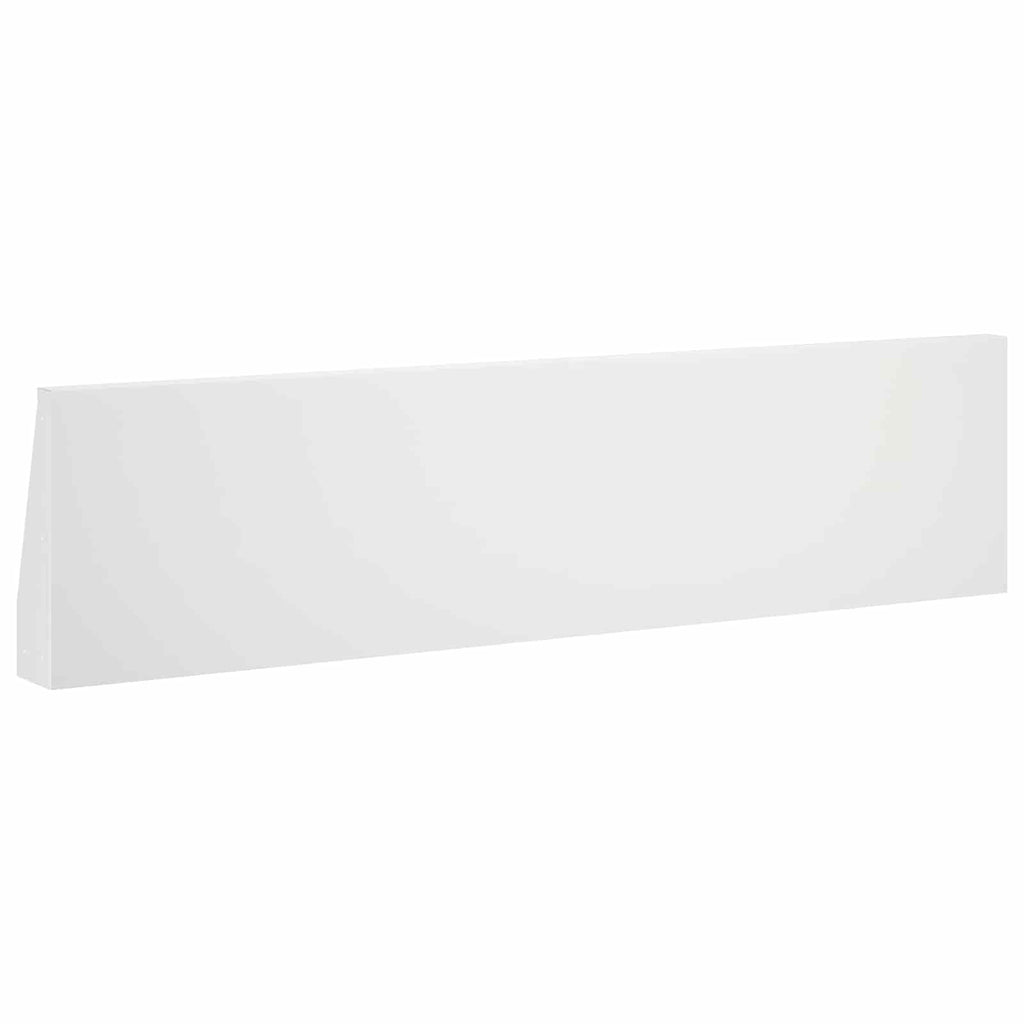 vidaXL Mur oporowy 6 szt. 80 x 12 x 40 cm Stal Biały
