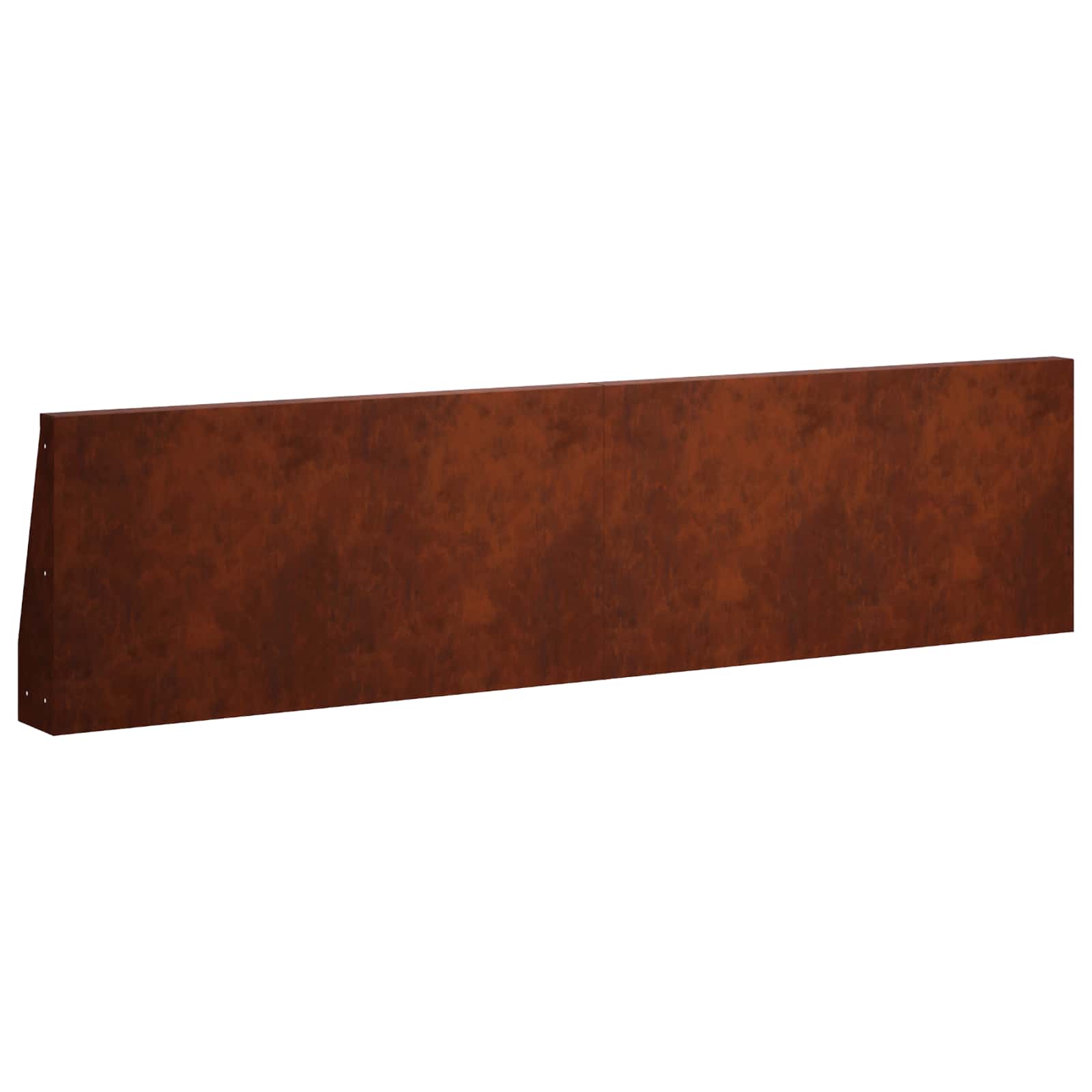 vidaXL Mur oporowy 6 szt. 80 x 12 x 40 cm Stal kortenowska Rdzawy