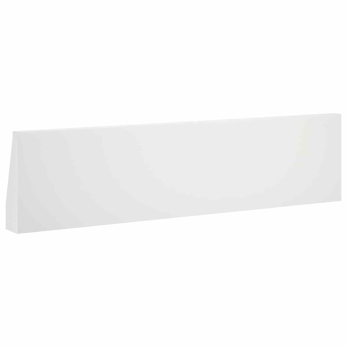 vidaXL Mur oporowy 6 szt. 80 x 12 x 50 cm Stal Biały