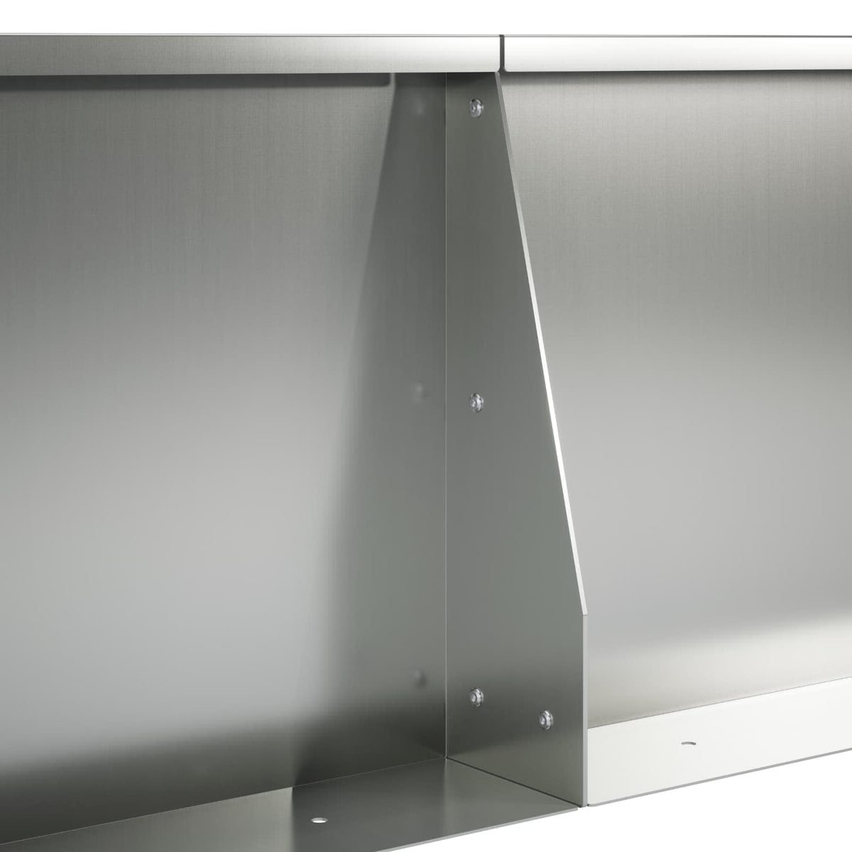 vidaXL Mur oporowy 6 szt. 80 x 12 x 50 cm Stal ocynkowana srebrny