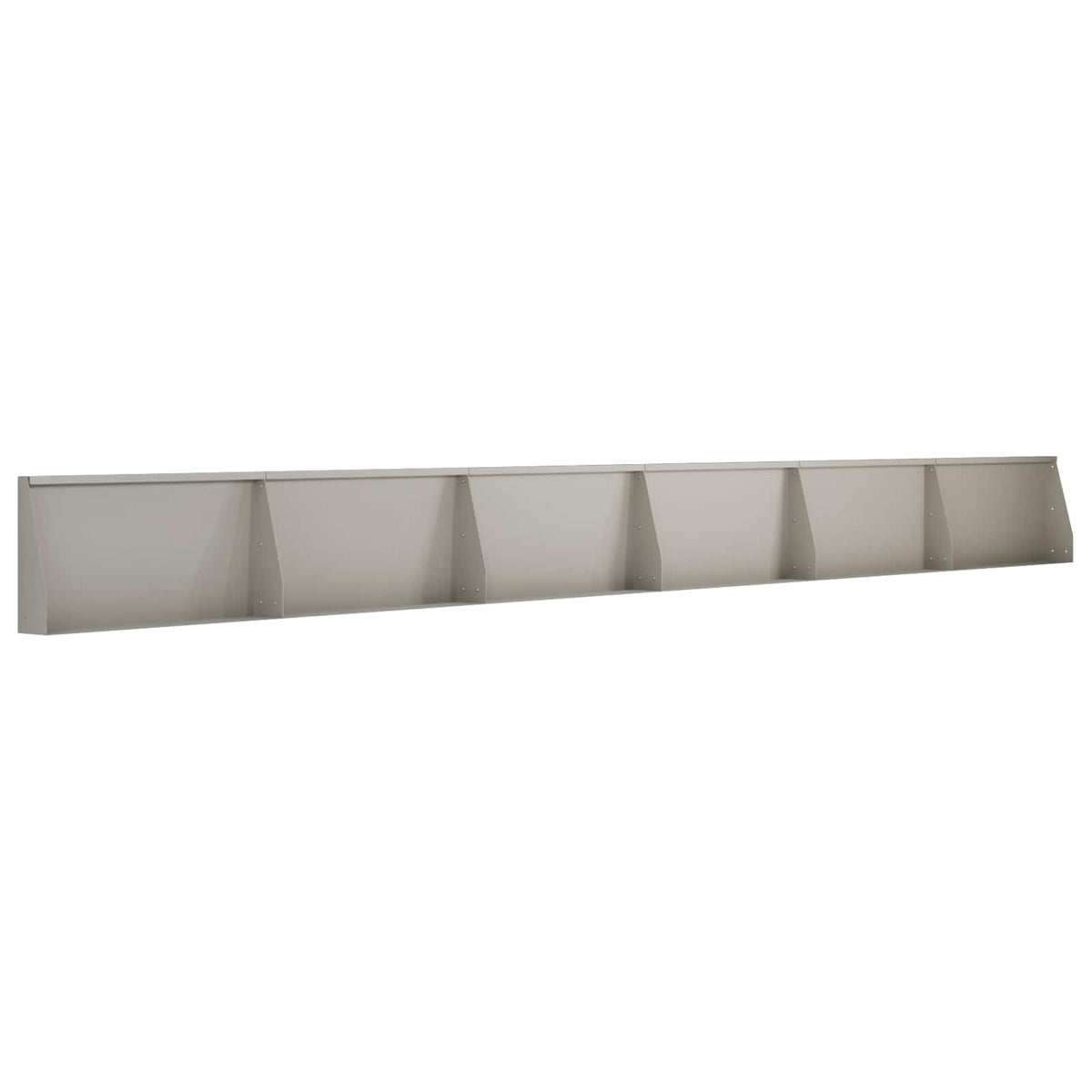 vidaXL Mur oporowy 6 szt. 80 x 12 x 50 cm Stal kortenowska Rdzawy
