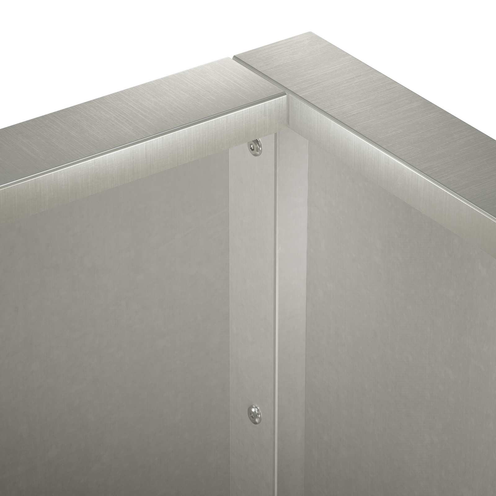 vidaXL Mur oporowy 4 szt. 100 x 100 x 40 cm Stal nierdzewna srebrny