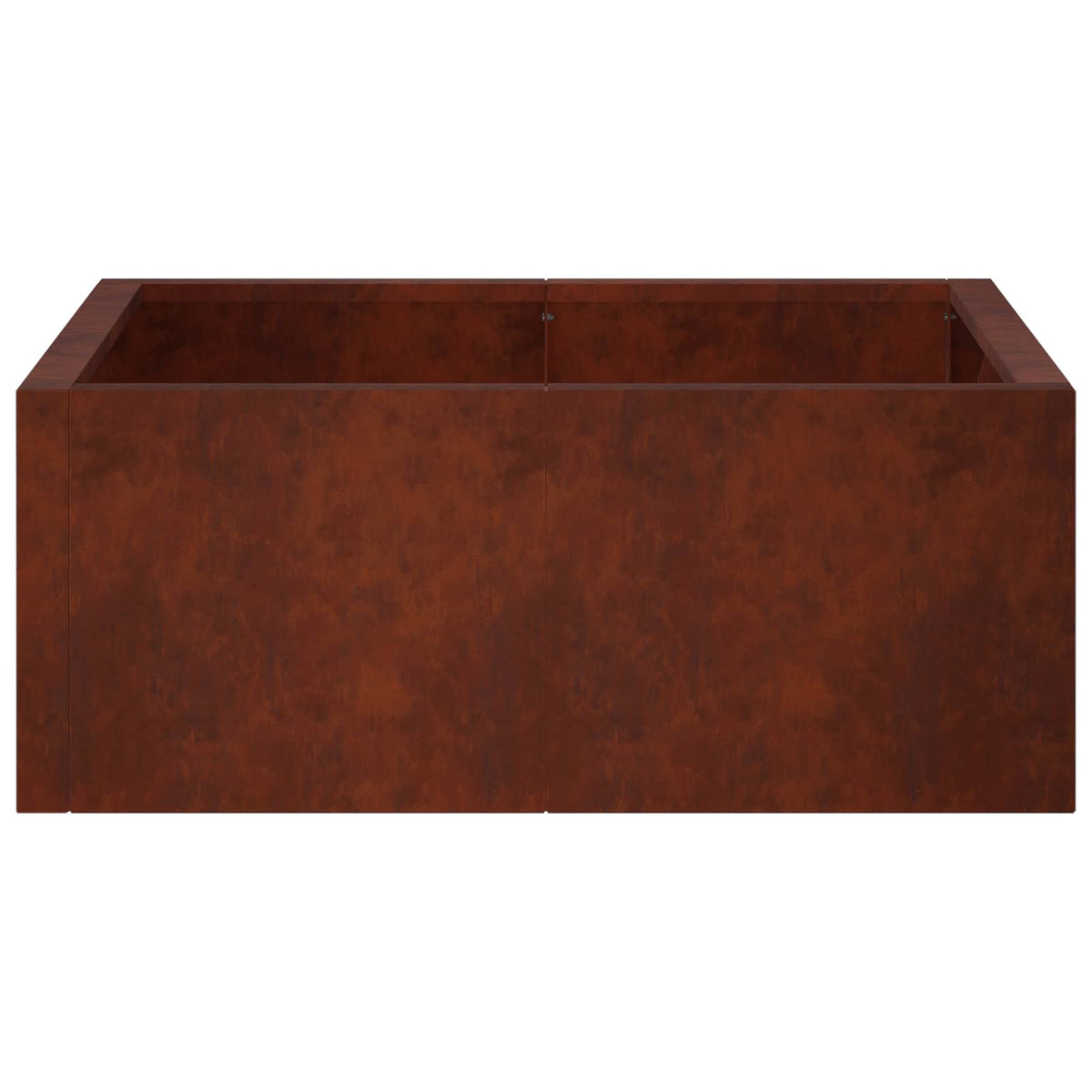 vidaXL Mur oporowy 4 szt. 100 x 100 x 50 cm Stal kortenowska Rdzawy