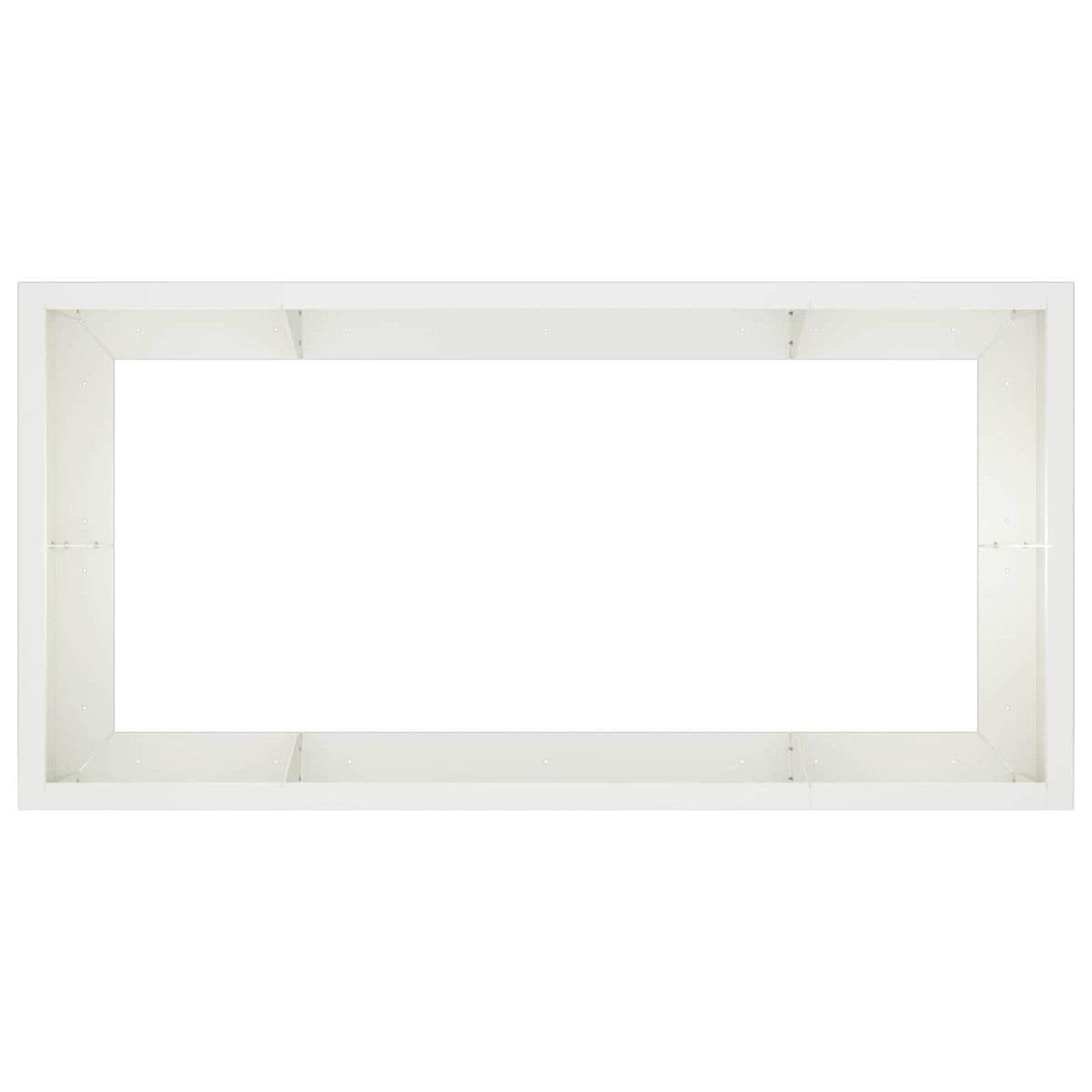 vidaXL Mur oporowy 6 szt. 200 x 100 x 30 cm Stal Biały