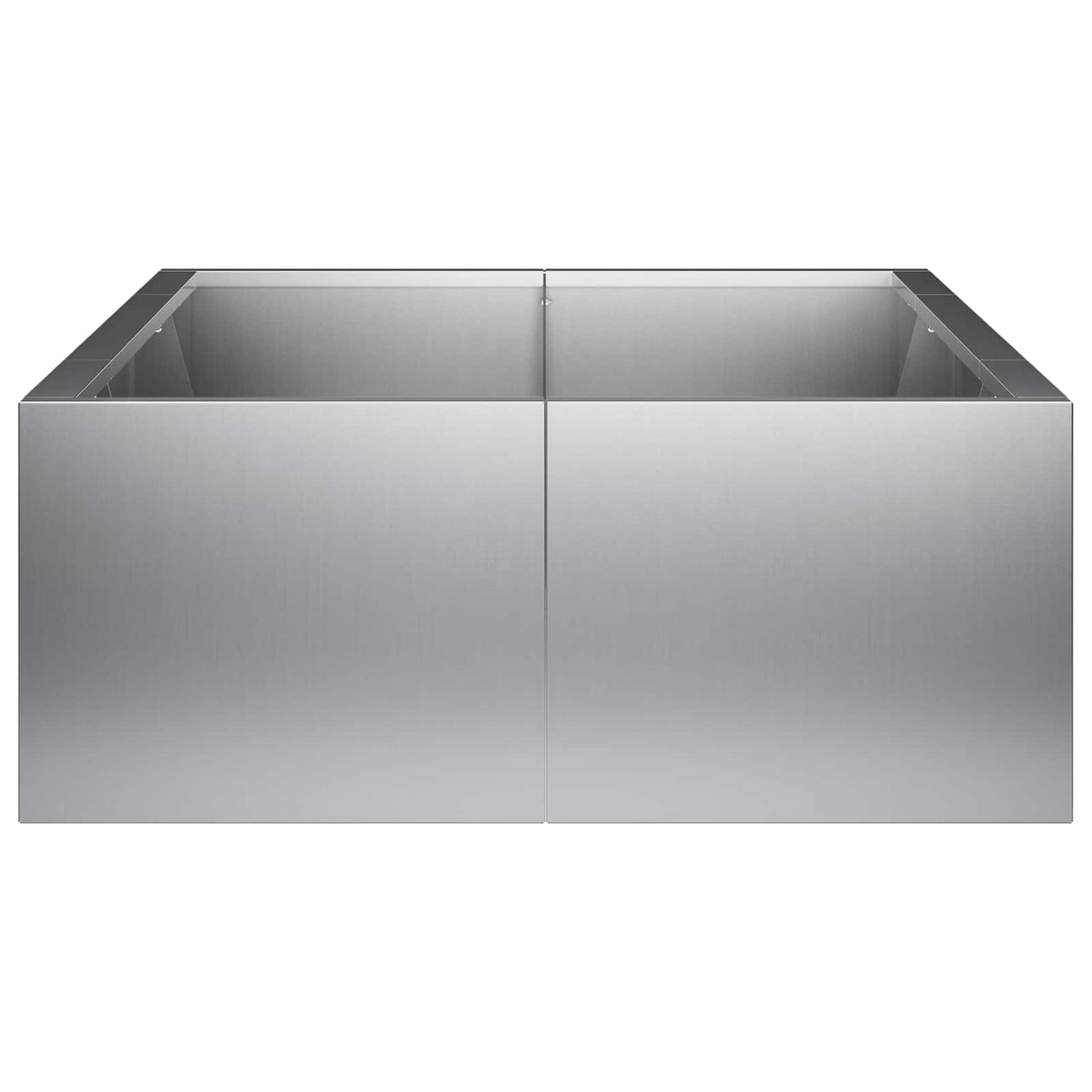 vidaXL Mur oporowy 6 szt. 200 x 100 x 30 cm Stal ocynkowana srebrny