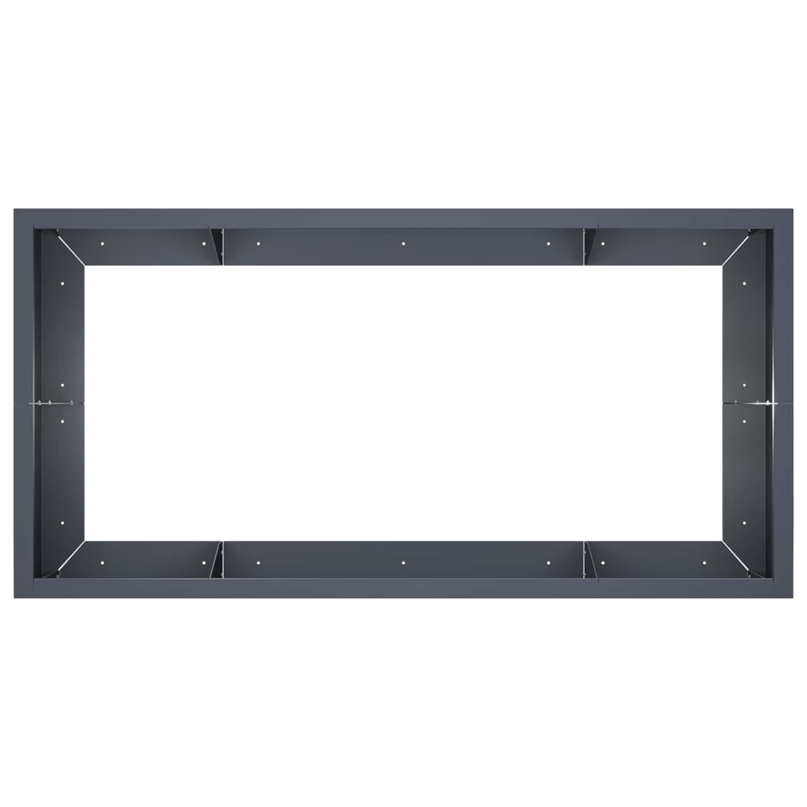 vidaXL Mur oporowy 6 szt. 200 x 100 x 40 cm Stal antracytowy
