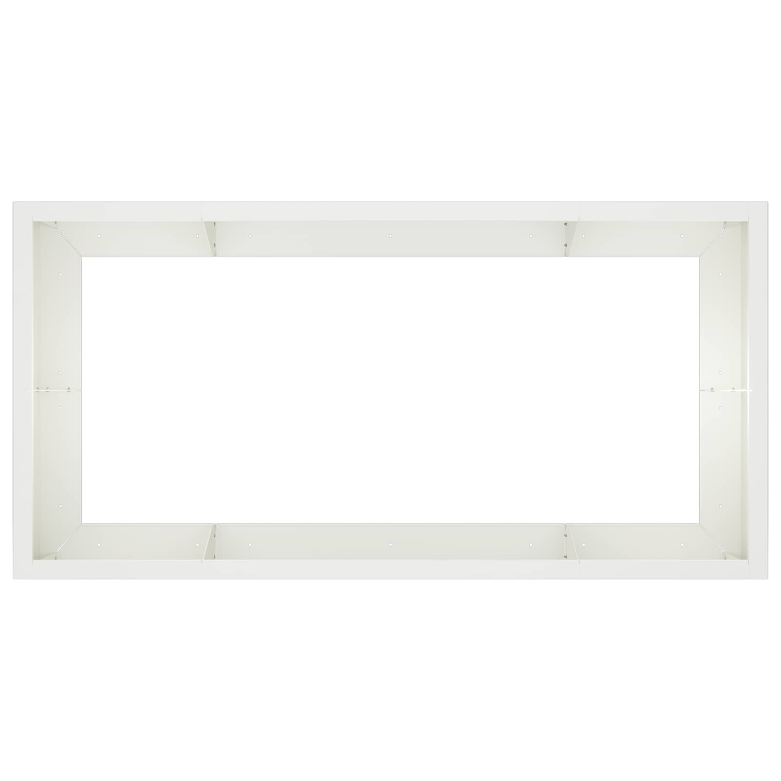 vidaXL Mur oporowy 6 szt. 200 x 100 x 50 cm Stal Biały