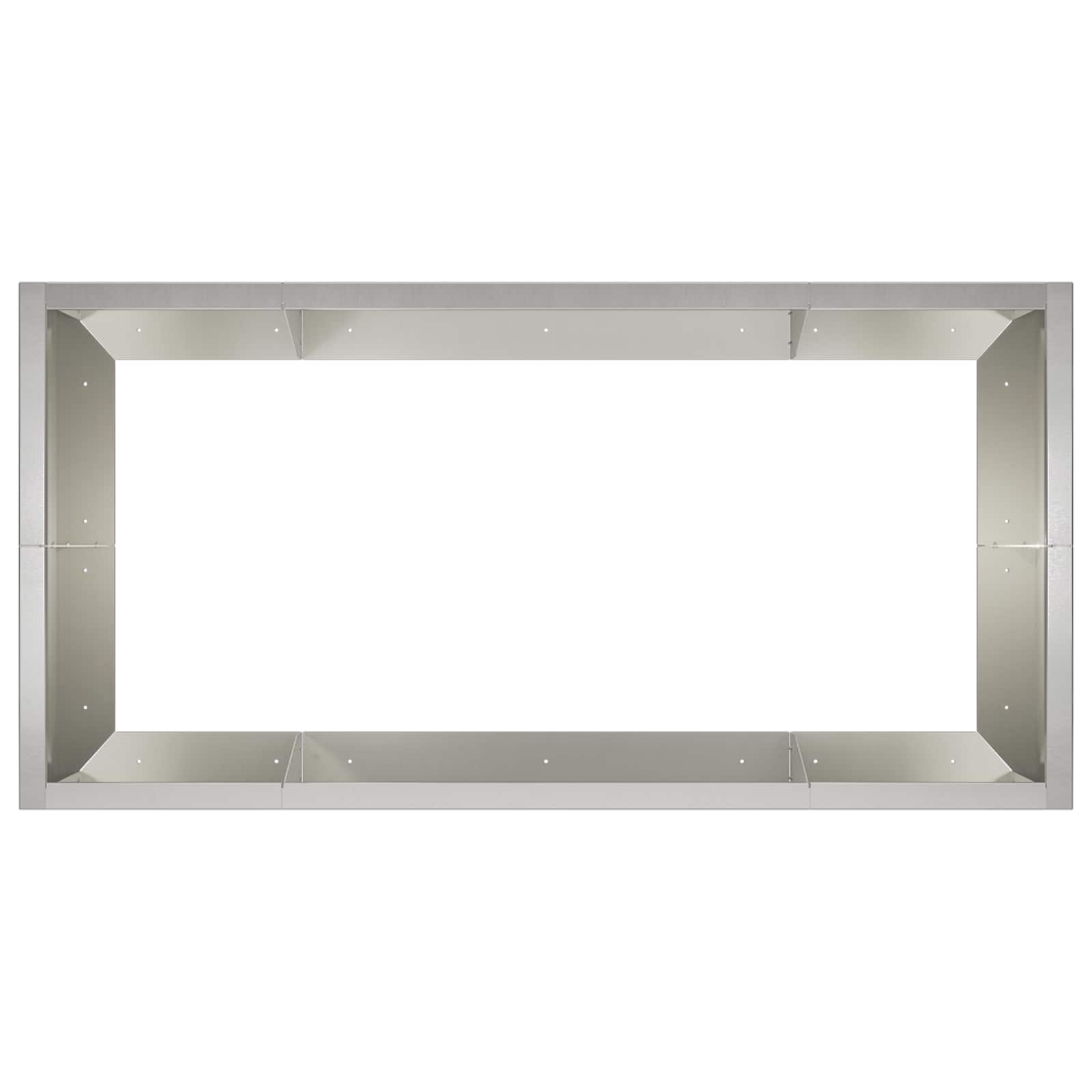 vidaXL Mur oporowy 6 szt. 200 x 100 x 50 cm Stal nierdzewna srebrny